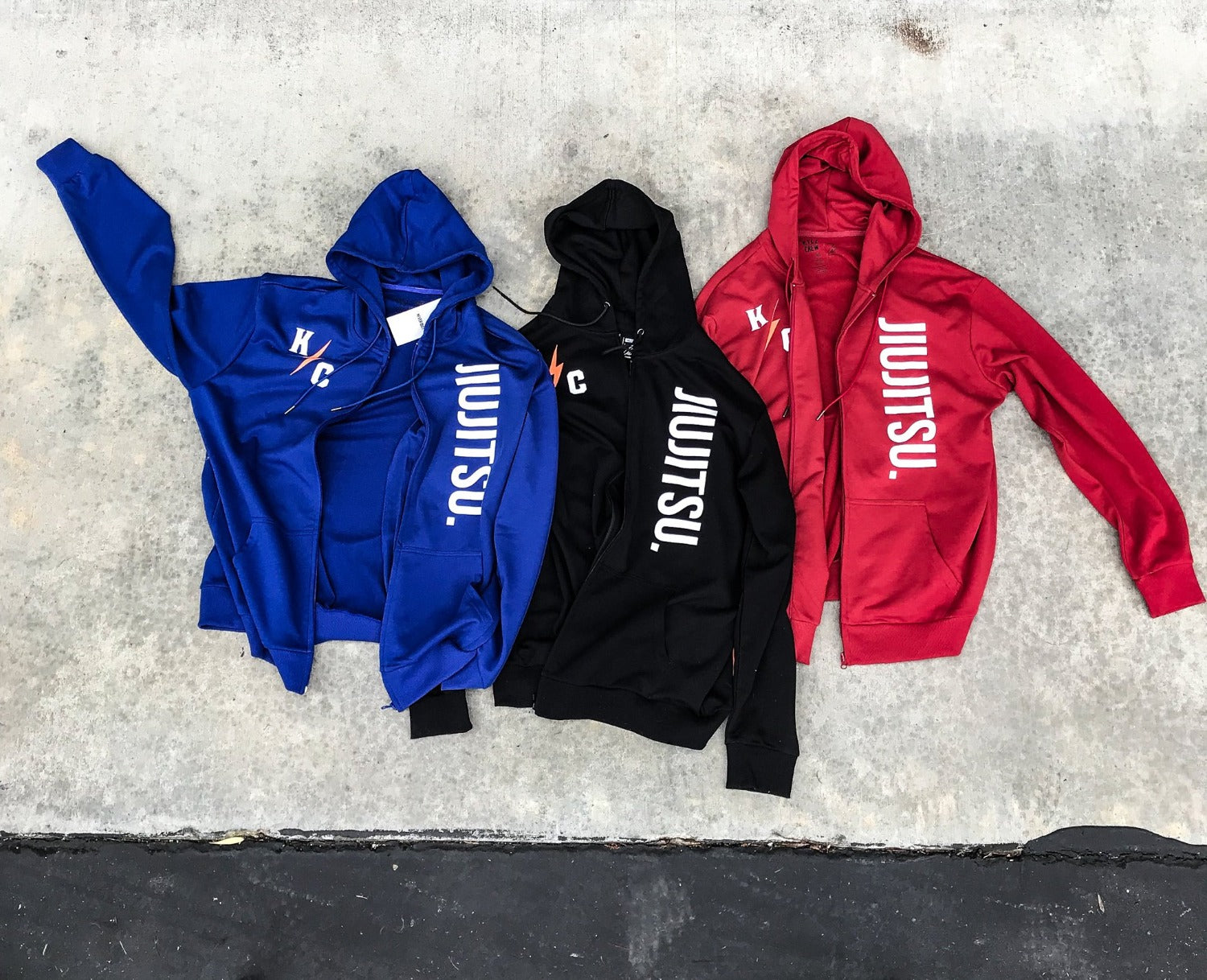 JIU JITSU ZIP UP - RED