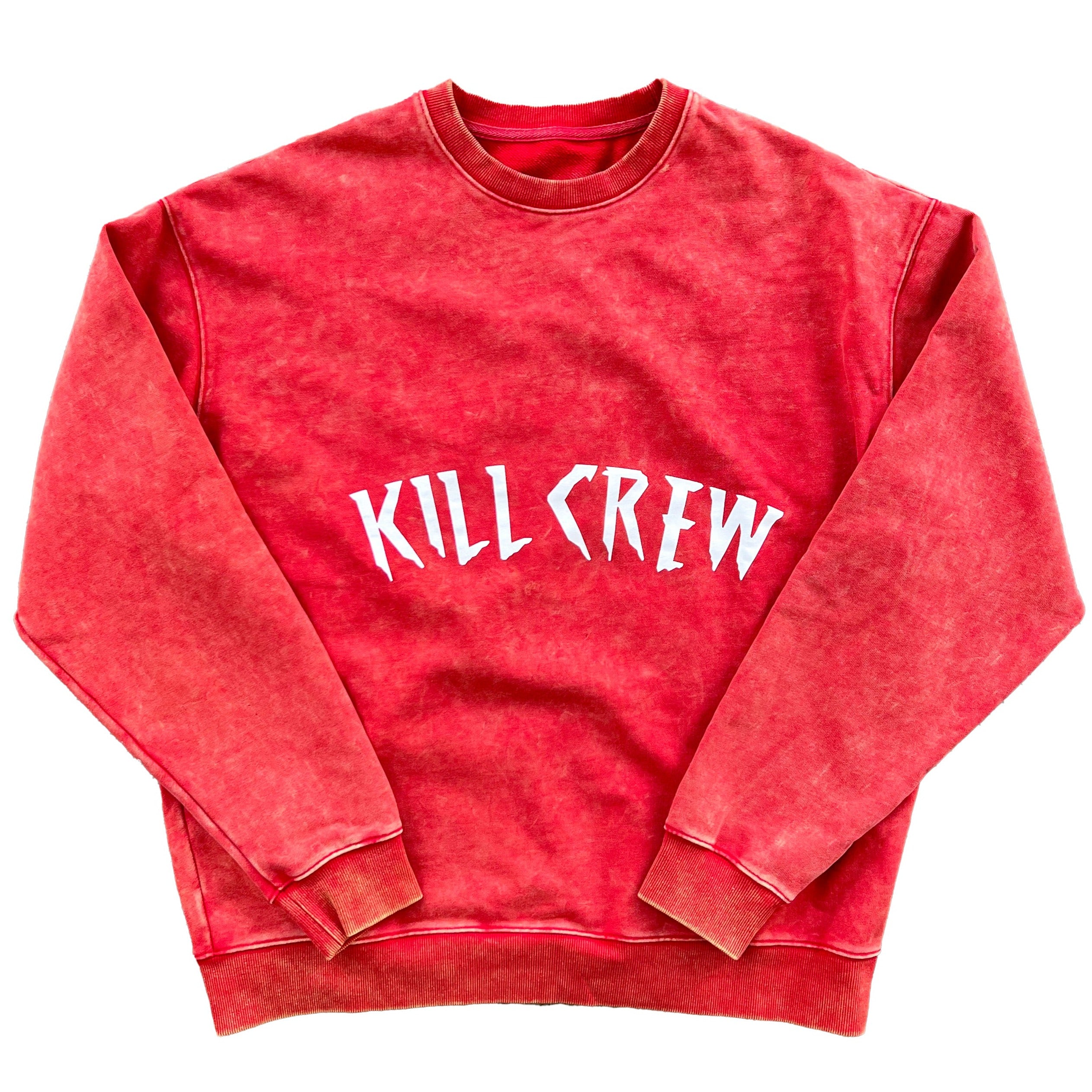 HEAVYWEIGHT LUX KILL CREW CREW NECK - RED