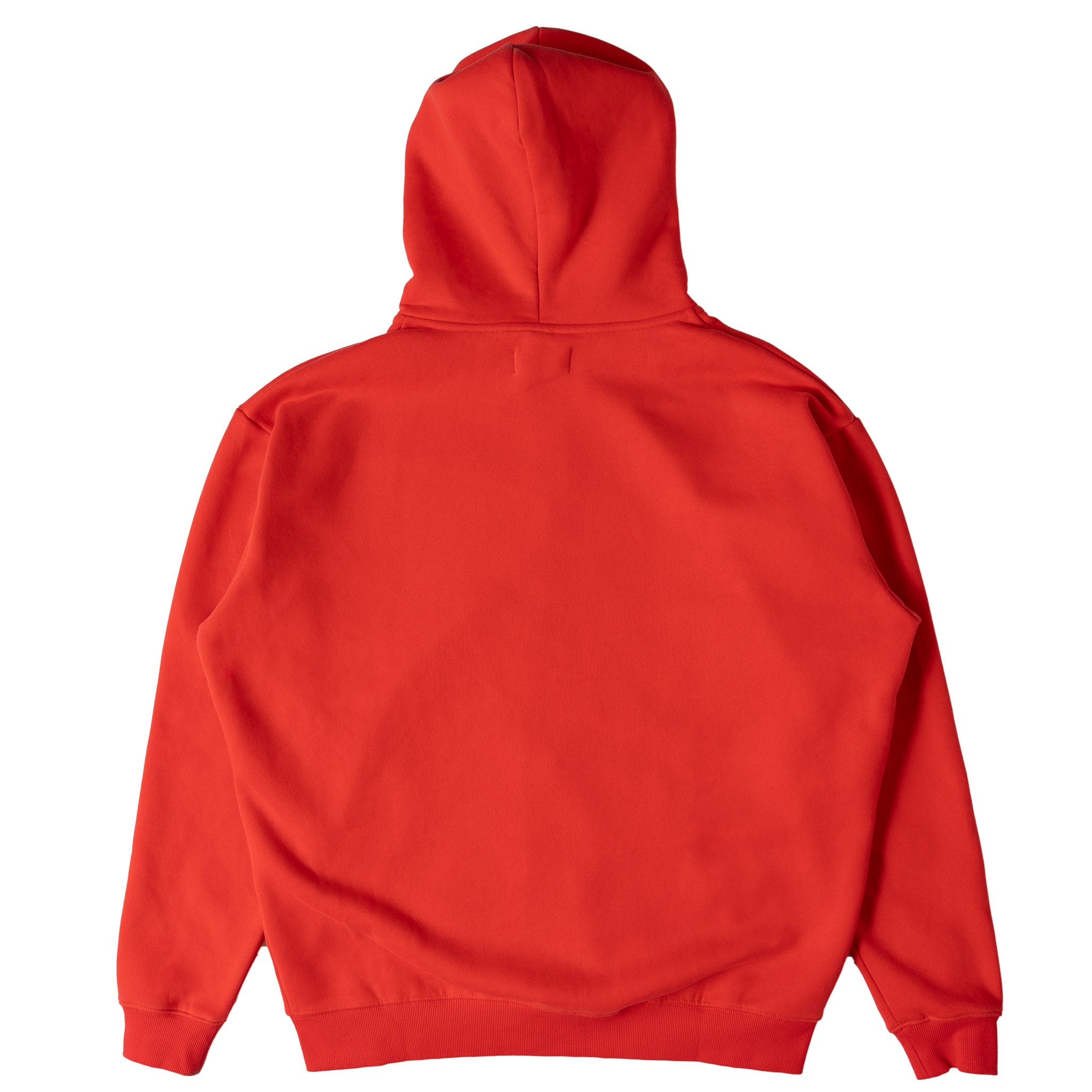 OVERSIZED LUX SIMPLE ZIP UP - RED