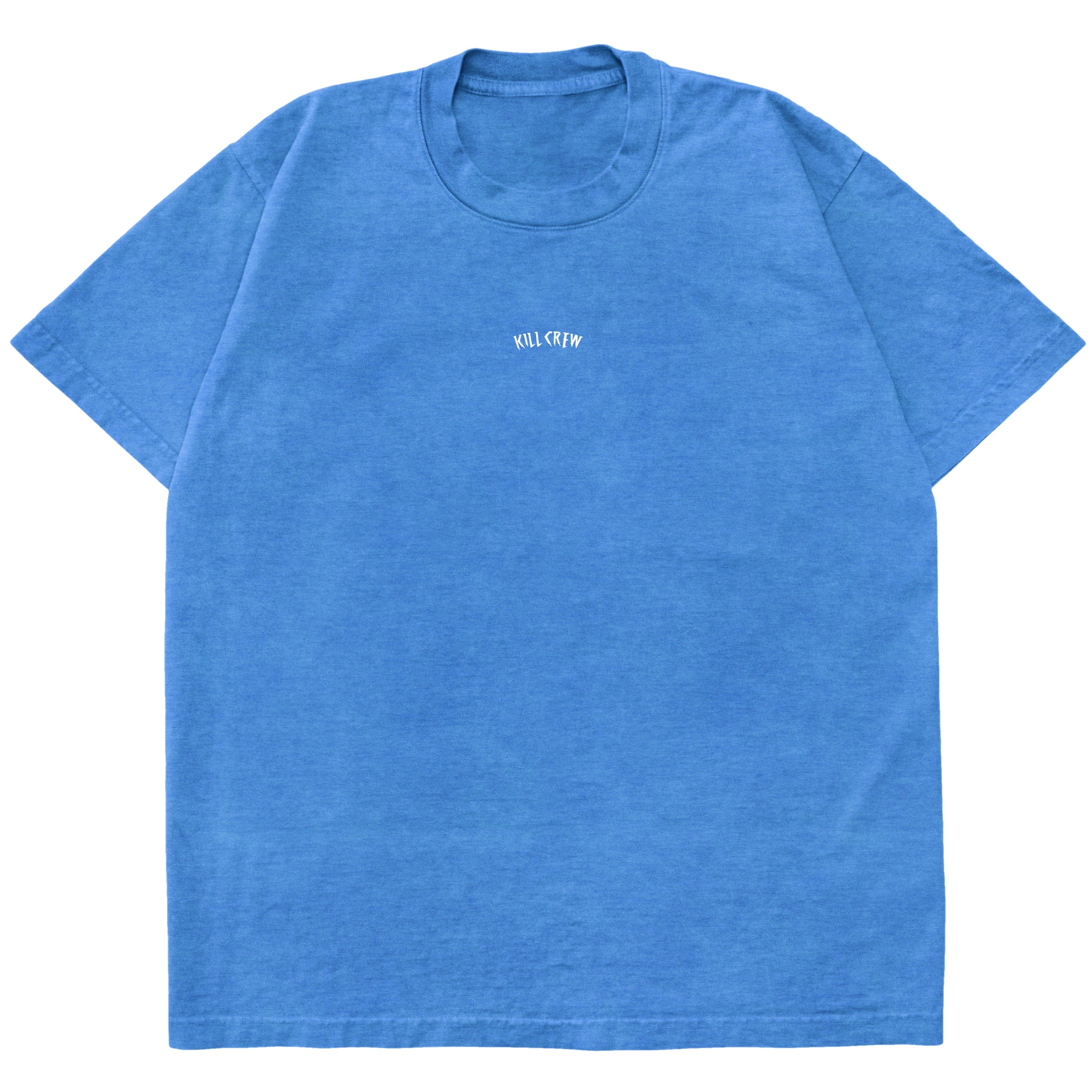 OVERSIZED LUX SIMPLE T-SHIRT - BLUE