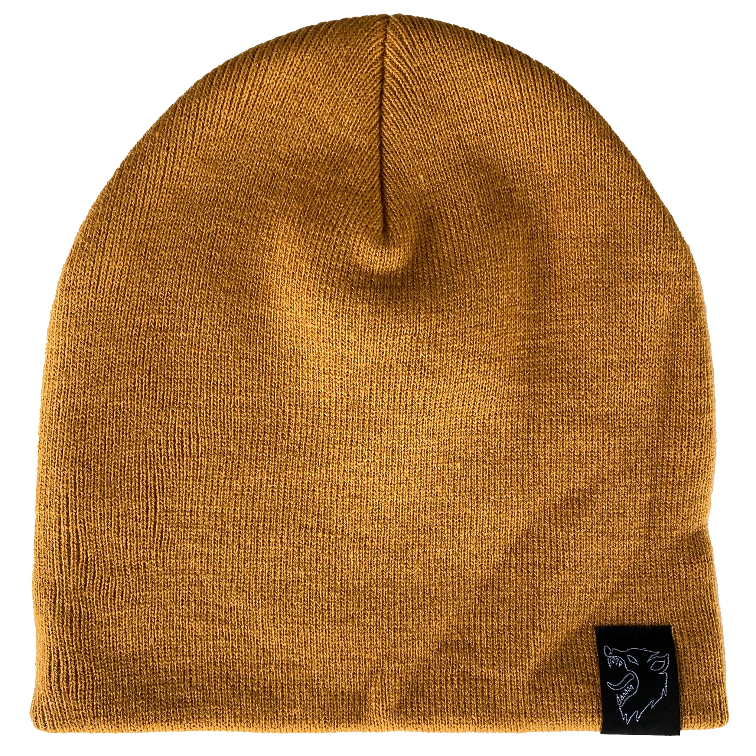 WOLF BEANIE - KHAKI