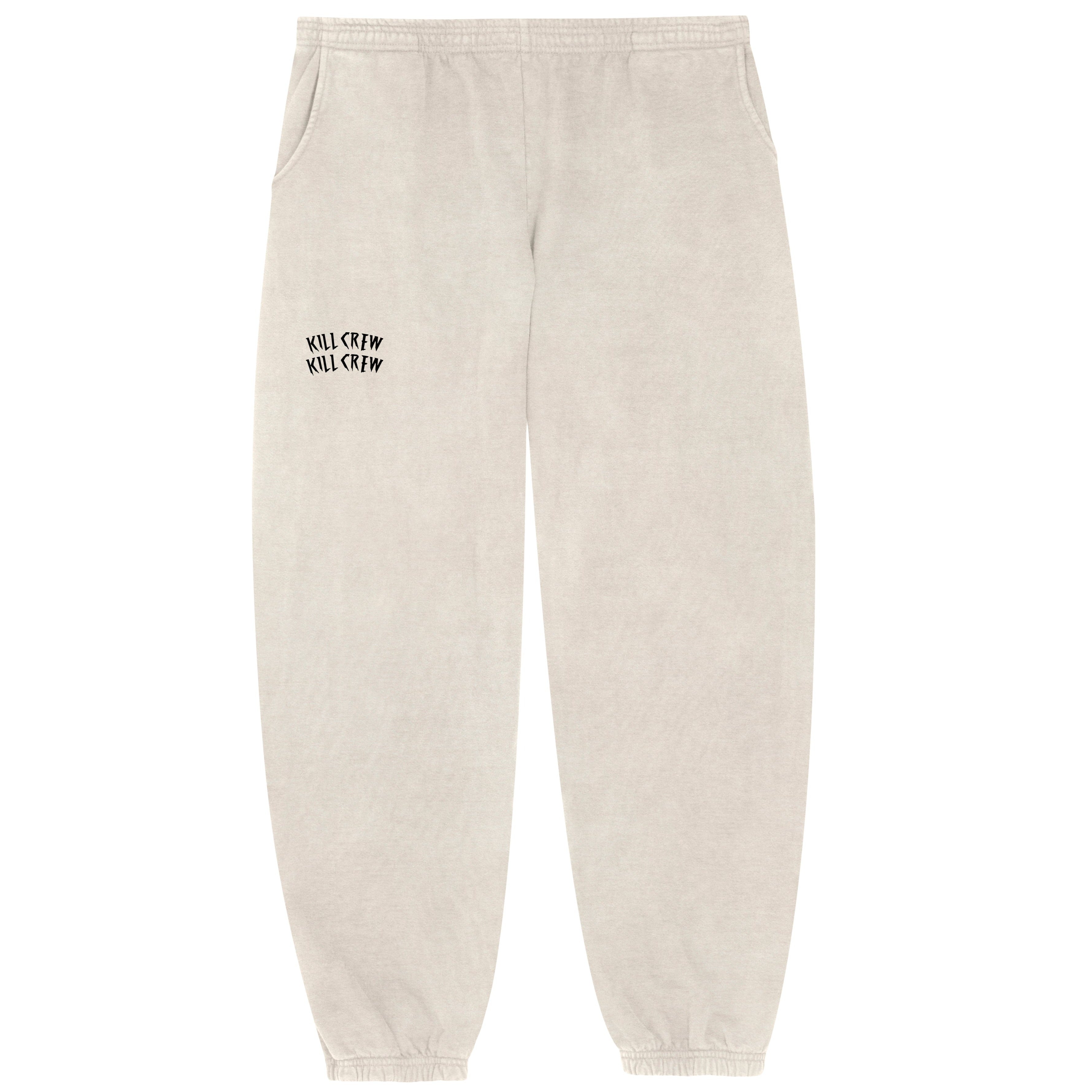 HEAVYWEIGHT LUX SIMPLE SWEATPANTS - CREAM