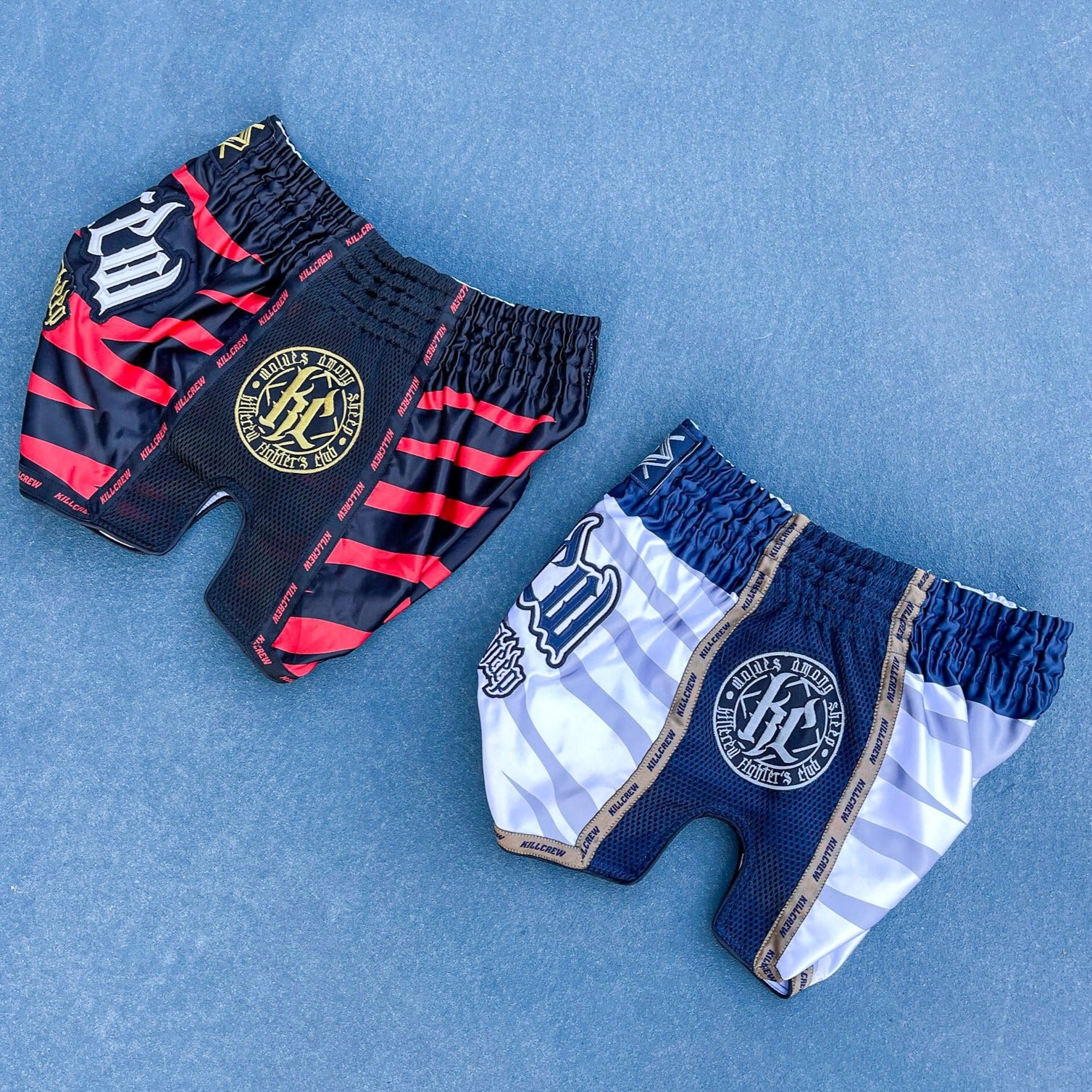 MUAY THAI FIGHT SHORTS - TIGER RED