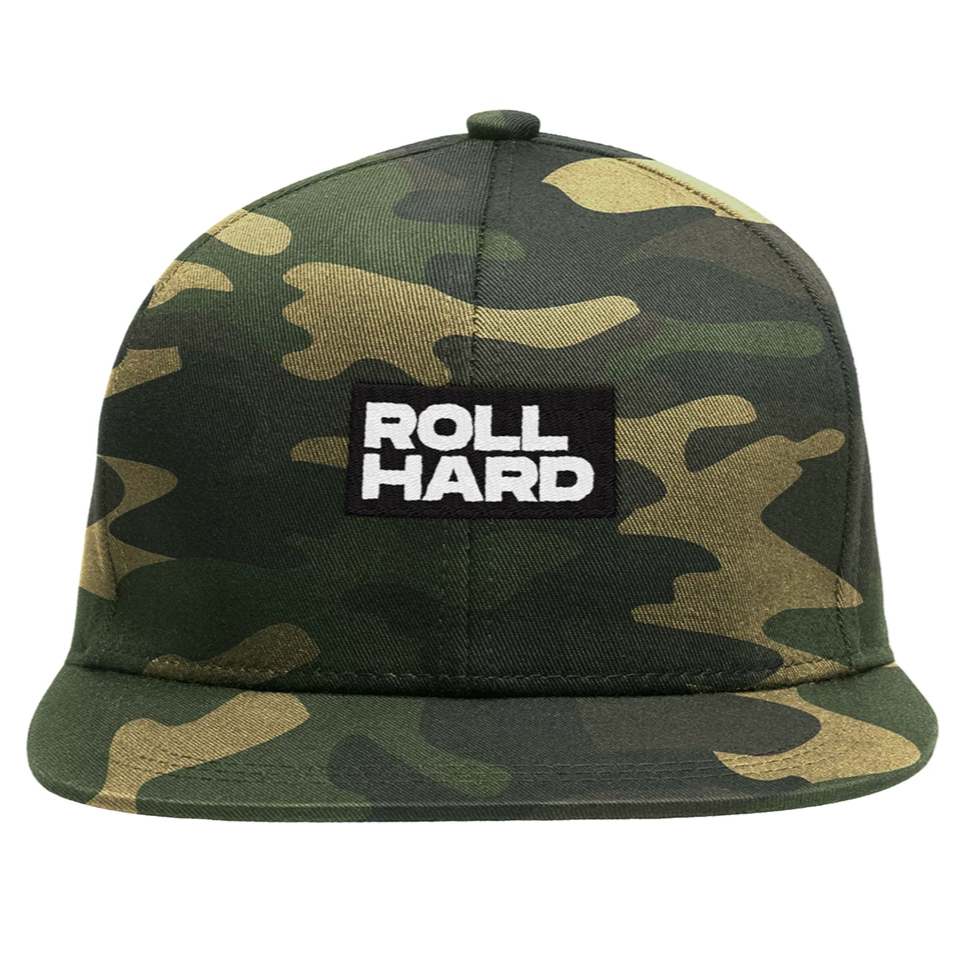 ROLL HARD SNAPBACK - CAMO