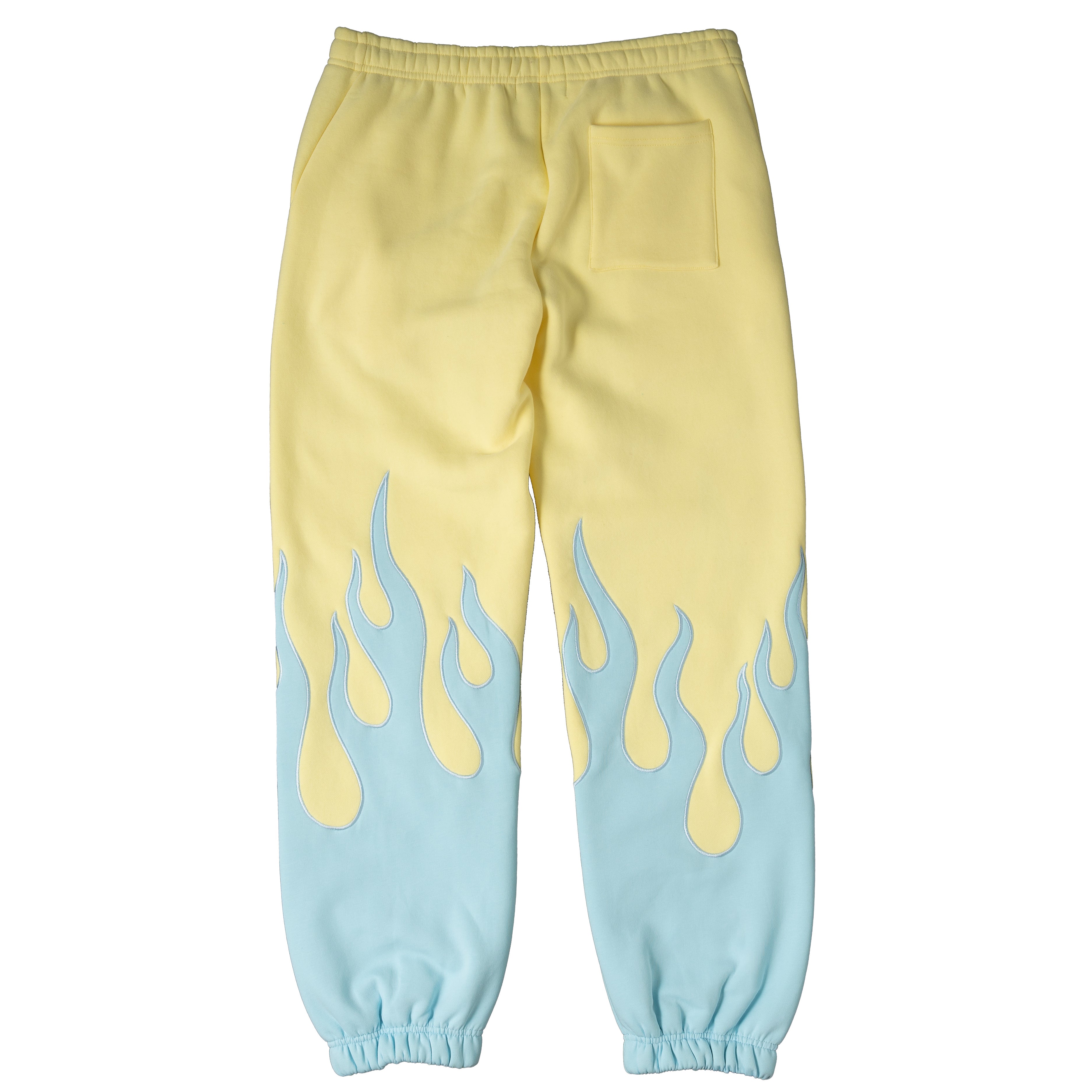 PREMIUM HEATER SWEATS - YELLOW / BLUE