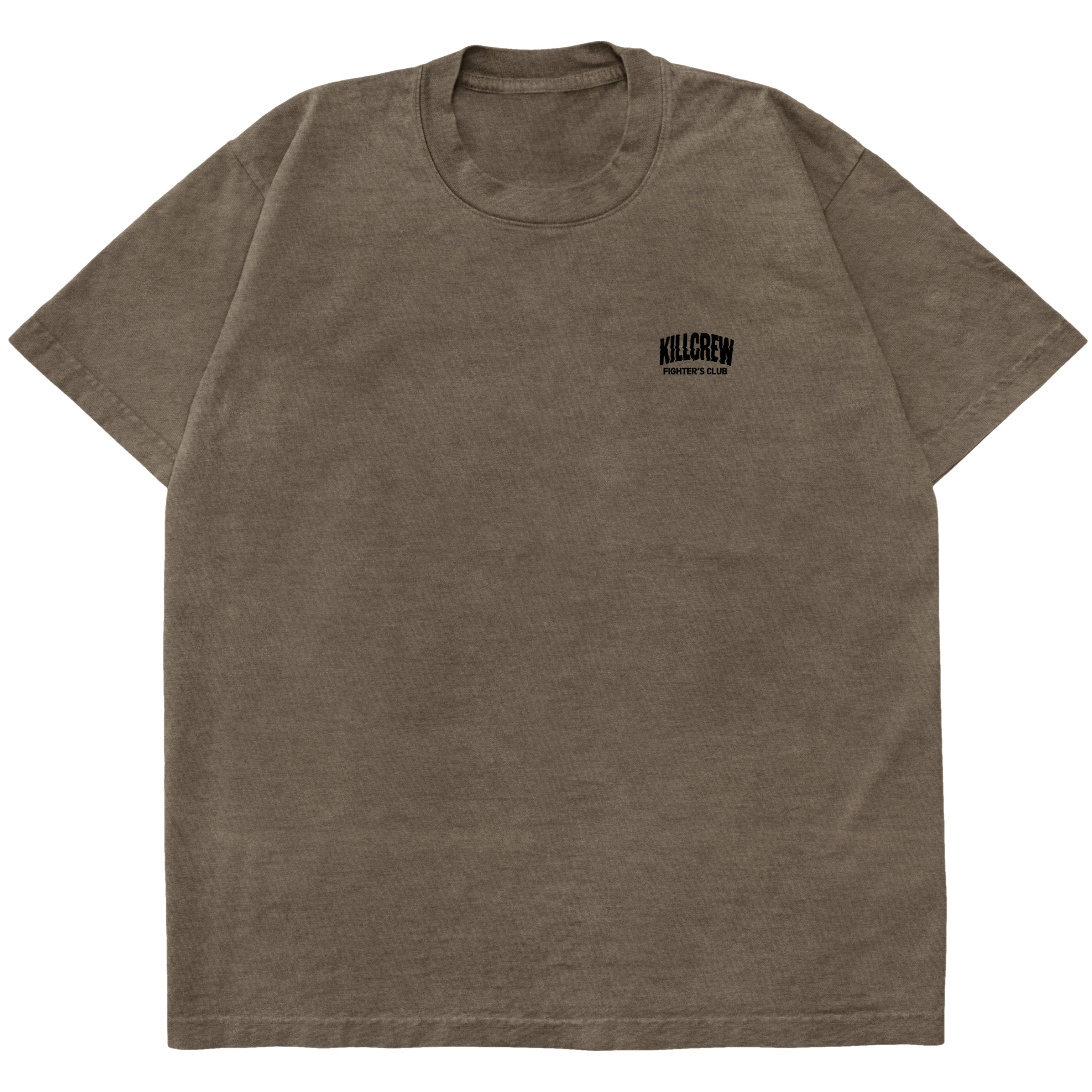 OVERSIZED RIGOROUS TRAINING T-SHIRT - OLIVE / BLACK