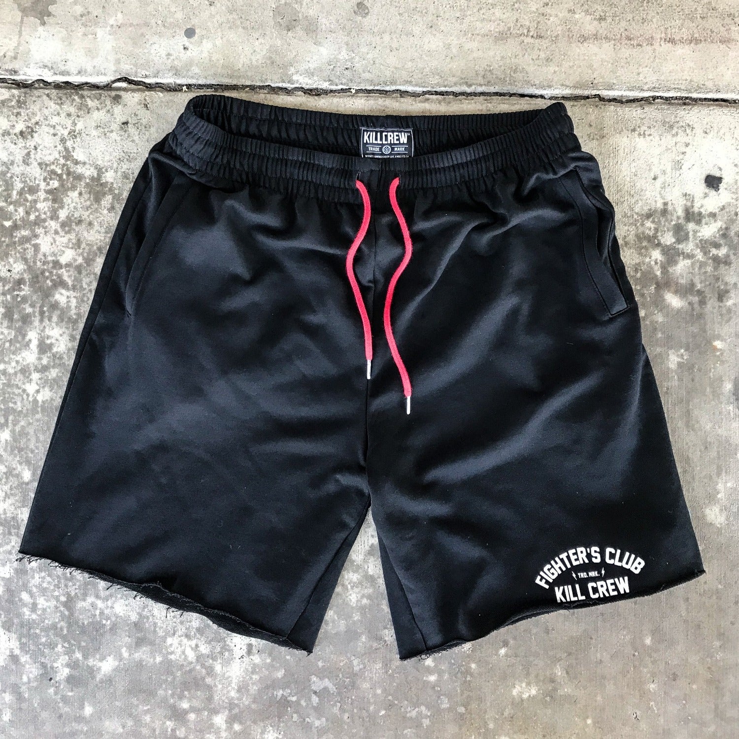 FIGHTER'S CLUB SHORTS - BLACK