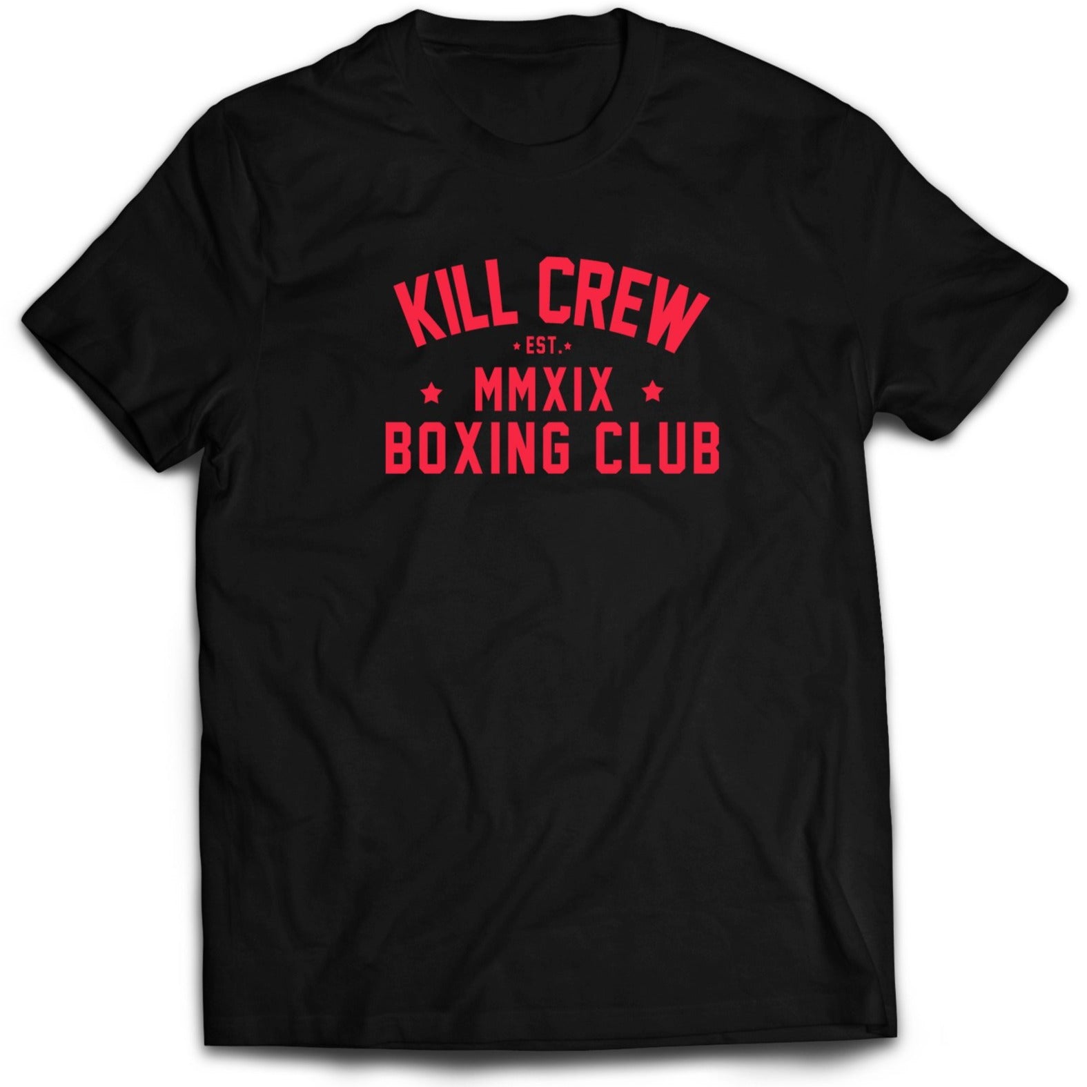 BOXING CLUB T-SHIRT - BLACK