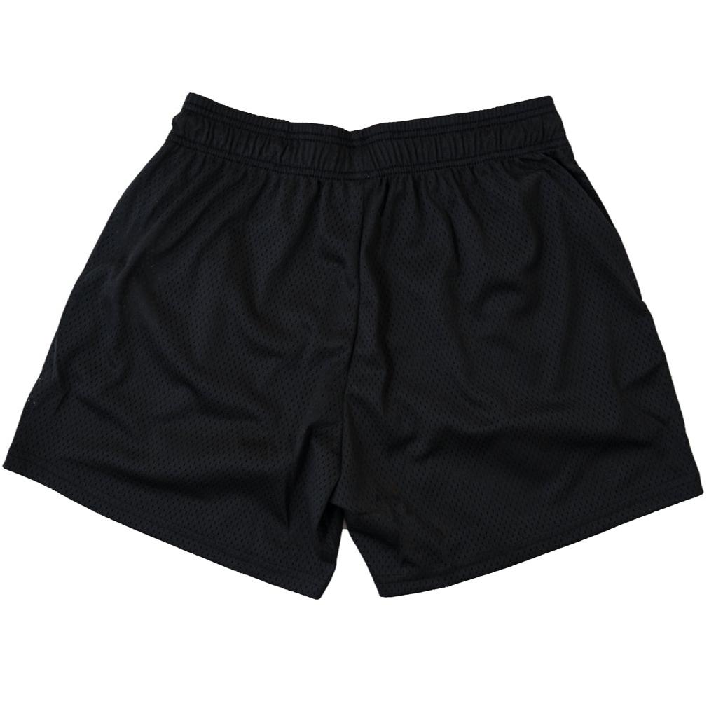 BONE DRY VENTED MESH SHORTS - BLACK / GREEN