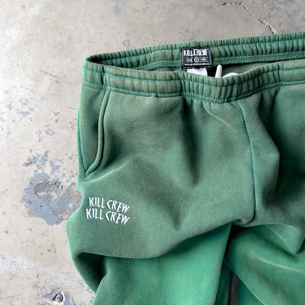 HEAVYWEIGHT LUX SIMPLE SWEATPANTS - GREEN