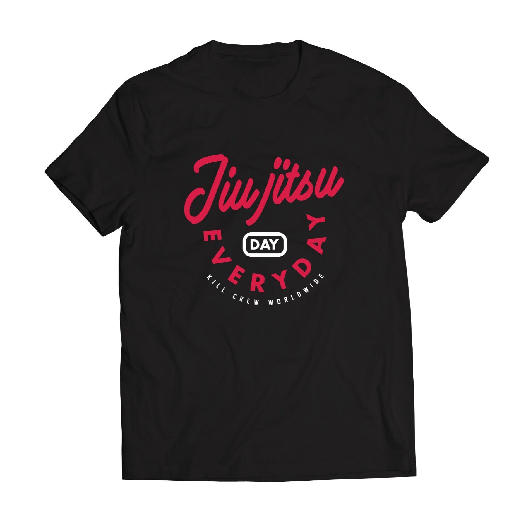 JIU JITSU DAY EVERYDAY T-SHIRT - BLACK