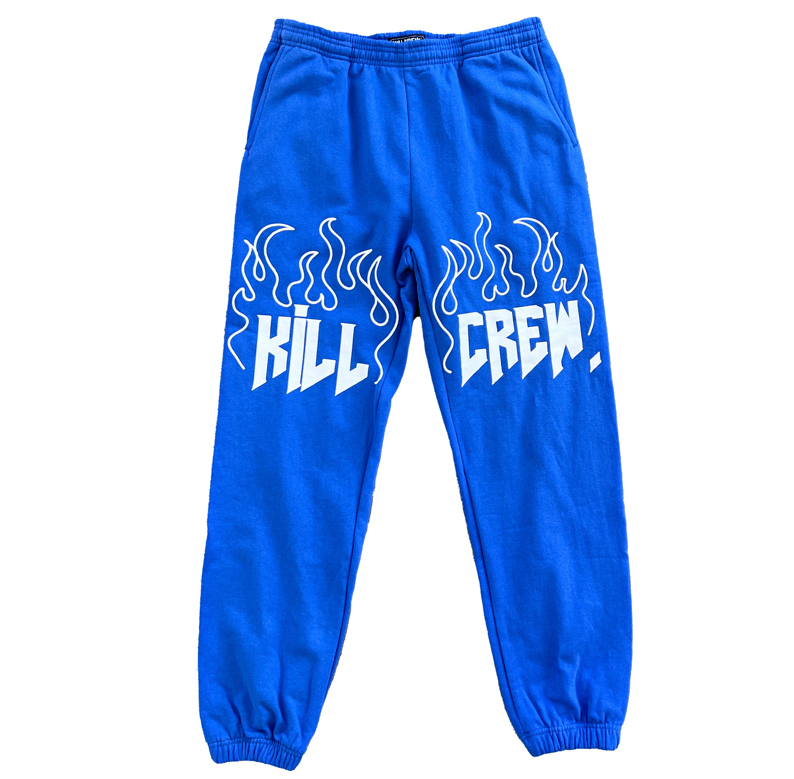 HEAVYWEIGHT LUX SWEATPANTS FLAME - BLUE / WHITE