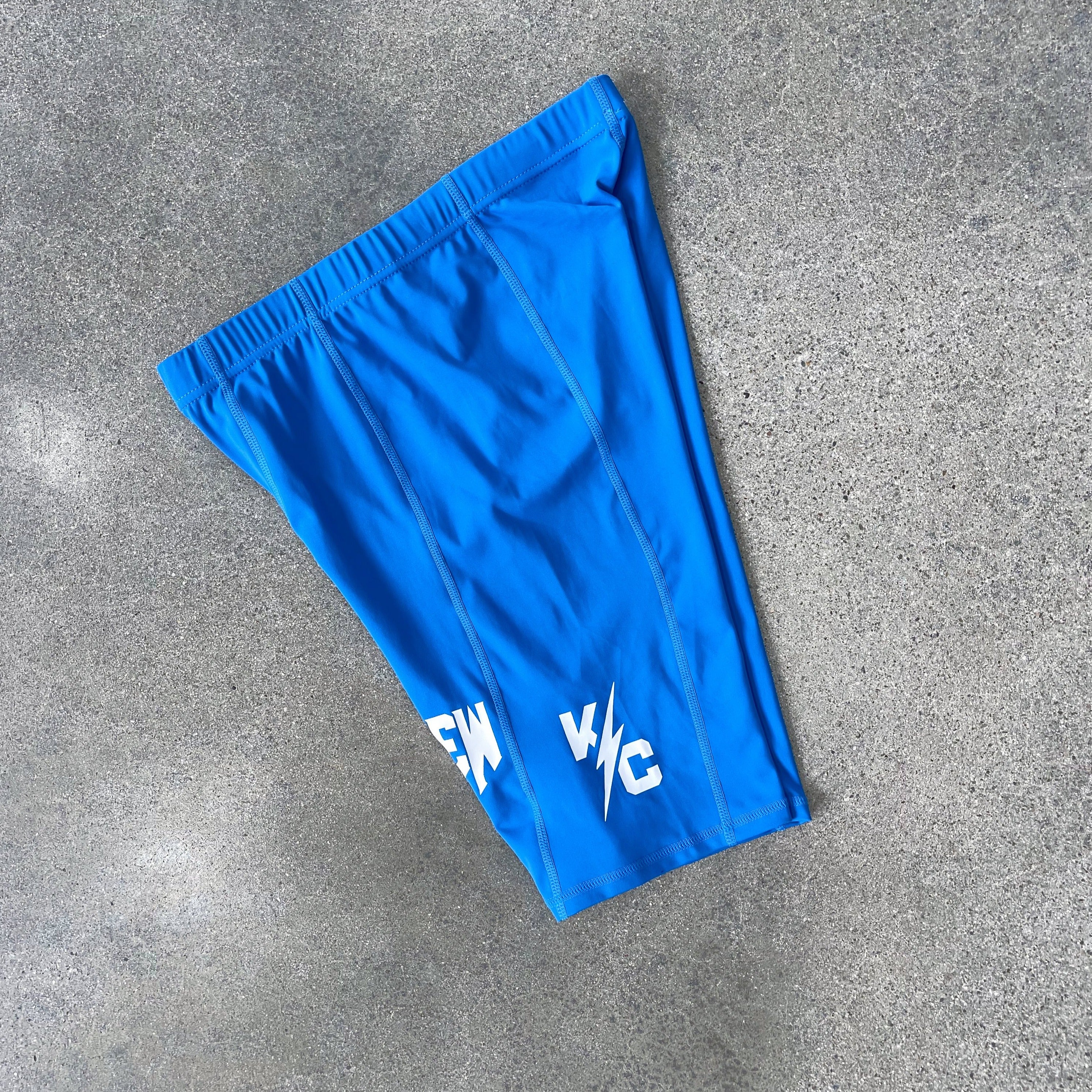 TIRADE TECH COMPRESSION SHORTS - BLUE