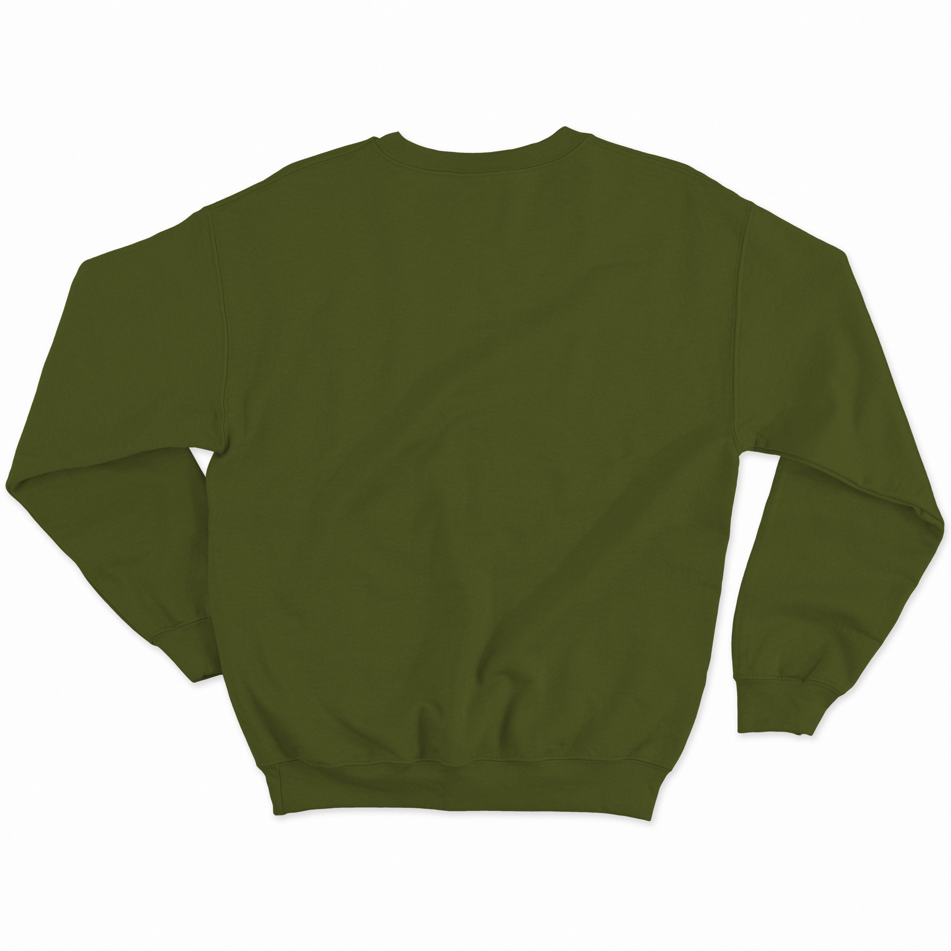 FIGHTER'S CLUB CREW NECK - OLIVE