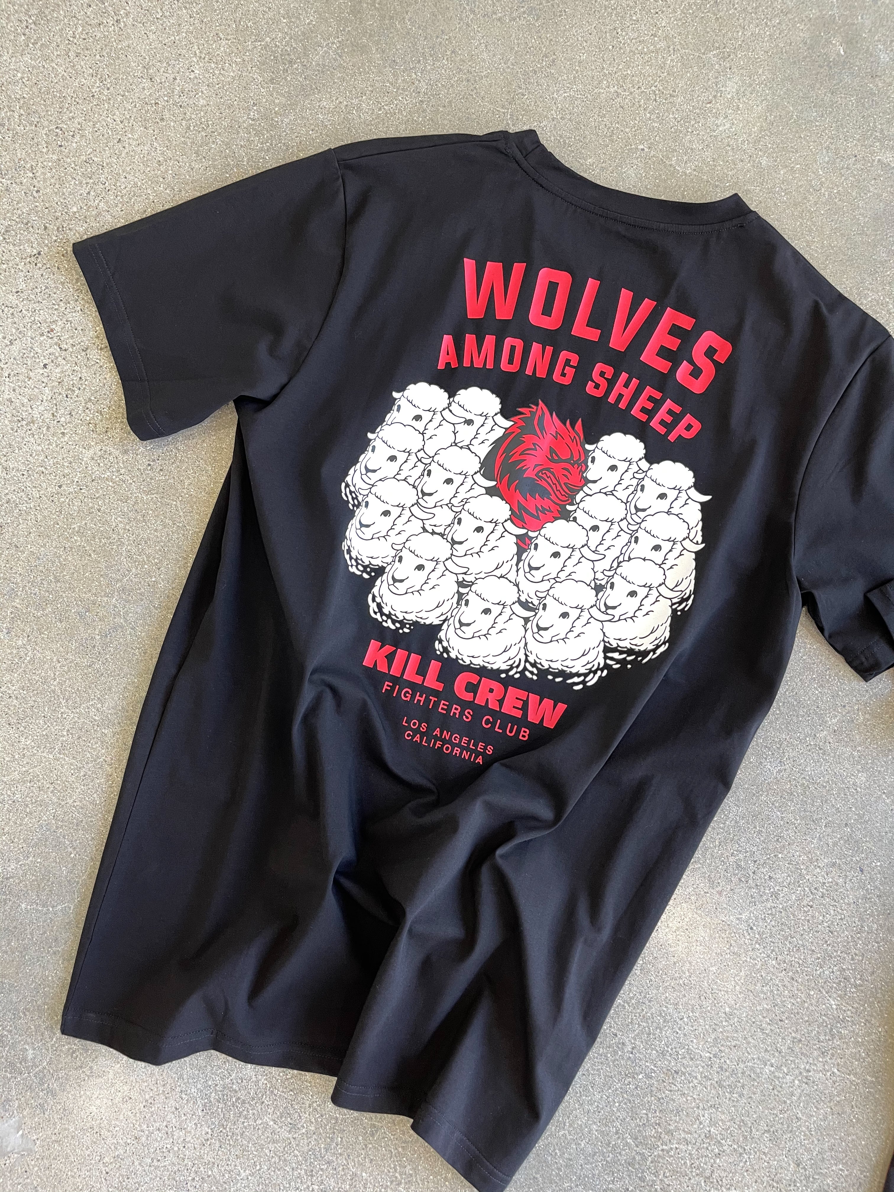 WOLVES AMONG SHEEP T-SHIRT v2 - BLACK