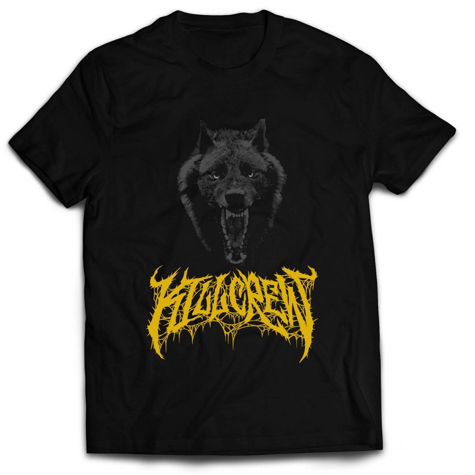 LONE WOLF T-SHIRT - BLACK