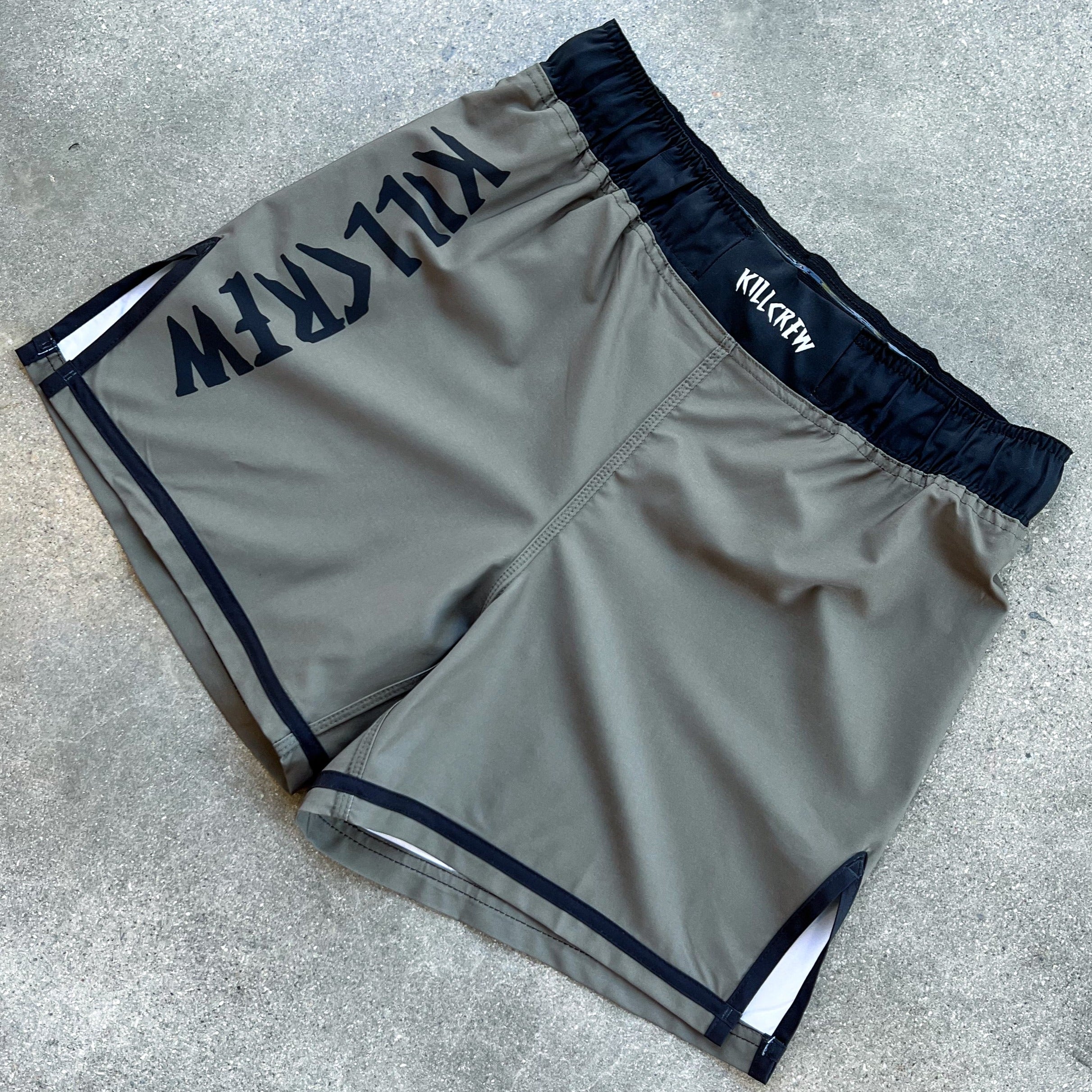 BSEM FIGHT SHORTS (THAI CUT) - OLIVE