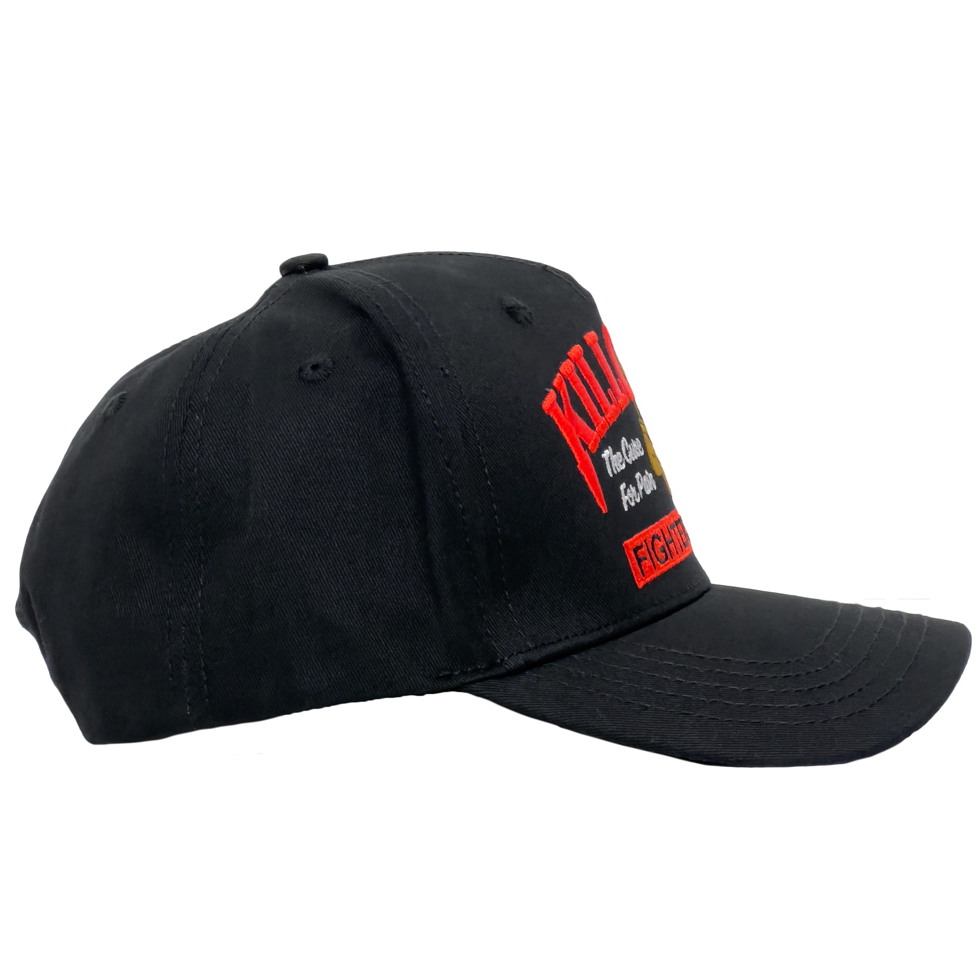 PAIN 5 PANEL SNAPBACK - BLACK / RED