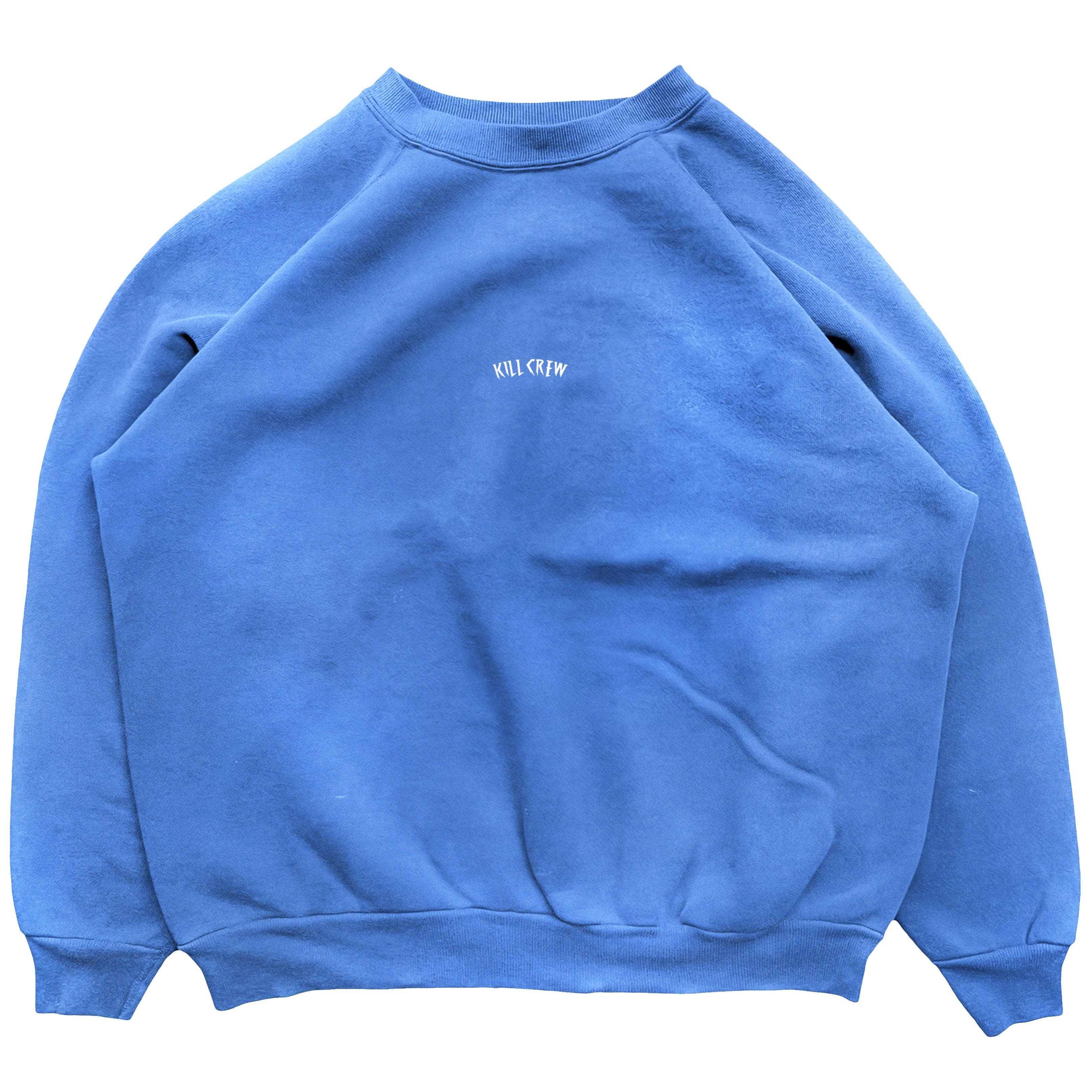 HEAVYWEIGHT LUX SIMPLE CREWNECK - BLUE