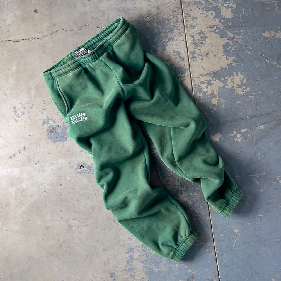 HEAVYWEIGHT LUX SIMPLE SWEATPANTS - GREEN