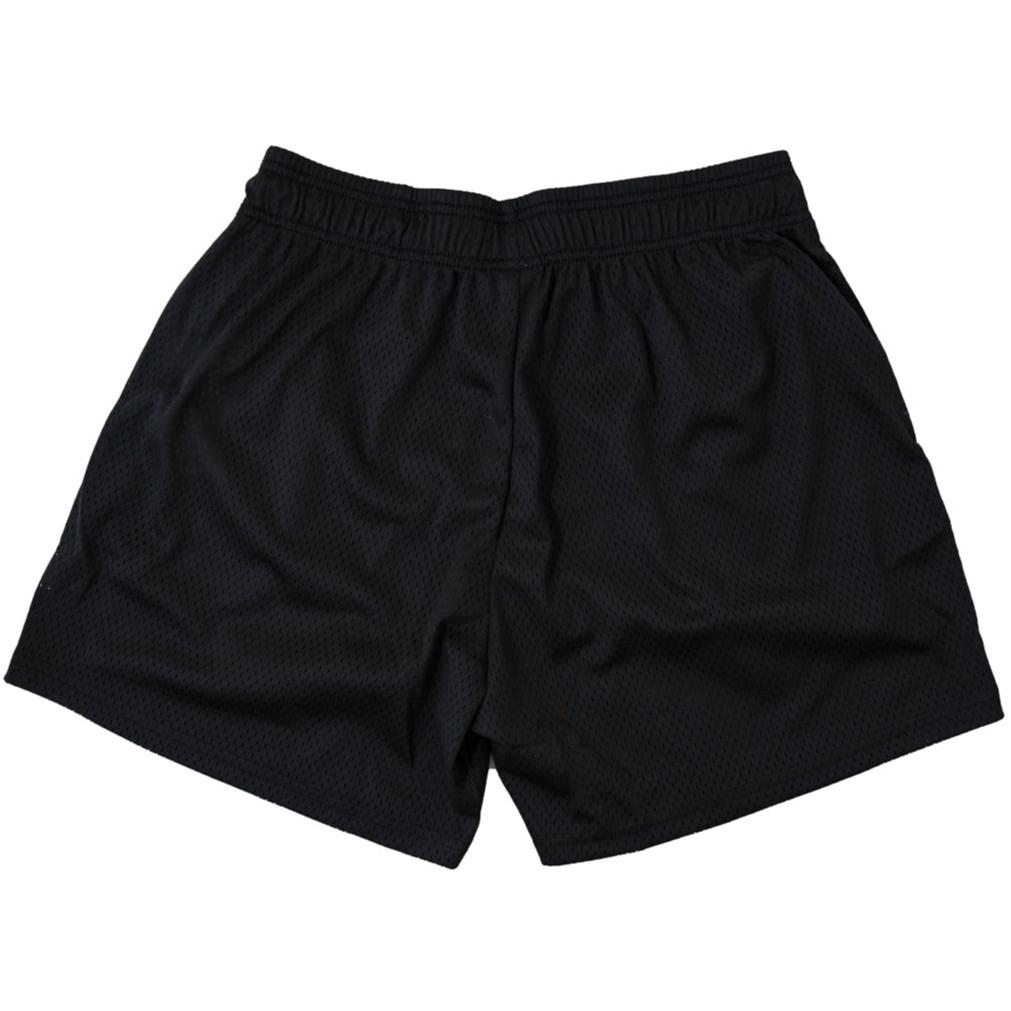 BONE DRY VENTED MESH SHORTS - BLACK / WHITE