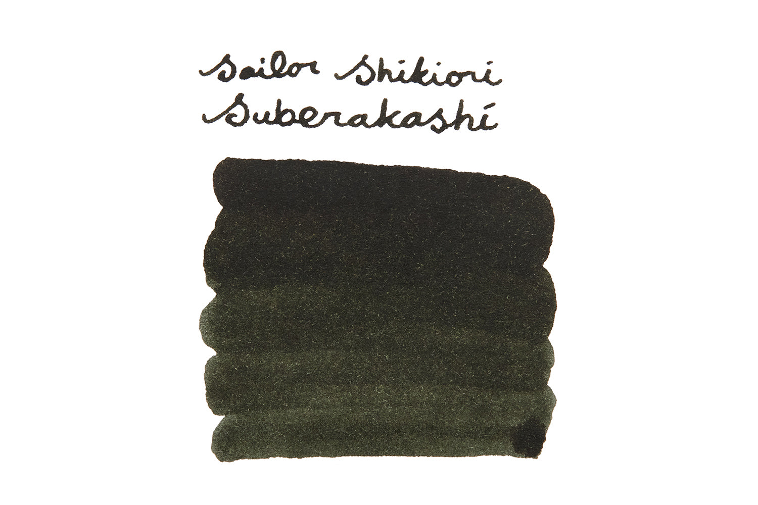 Sailor Shikiori Suberakashi - Ink Sample