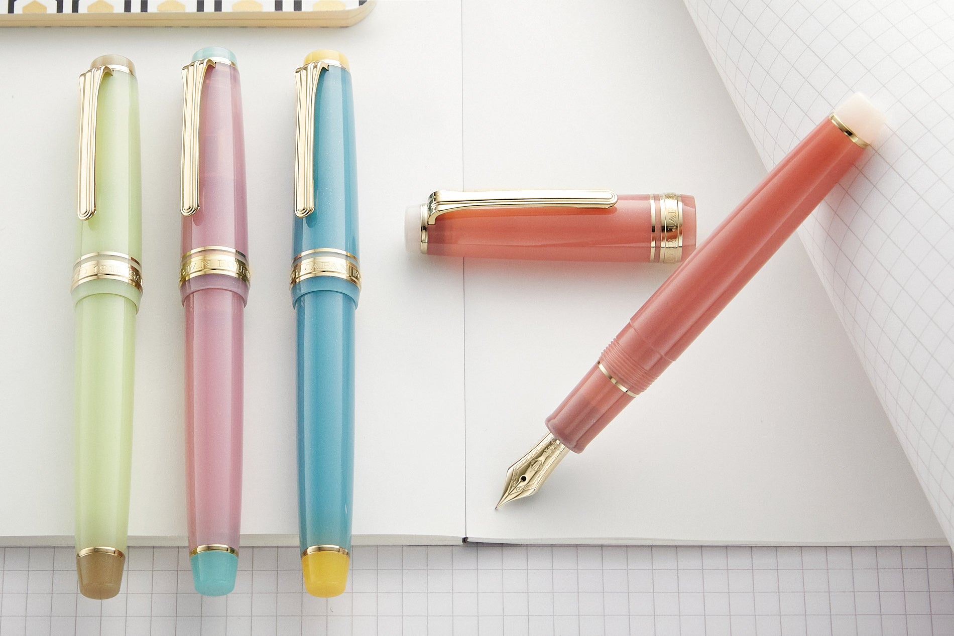 Sailor Pro Gear Slim Fountain Pen - Kiku (Limited Production)