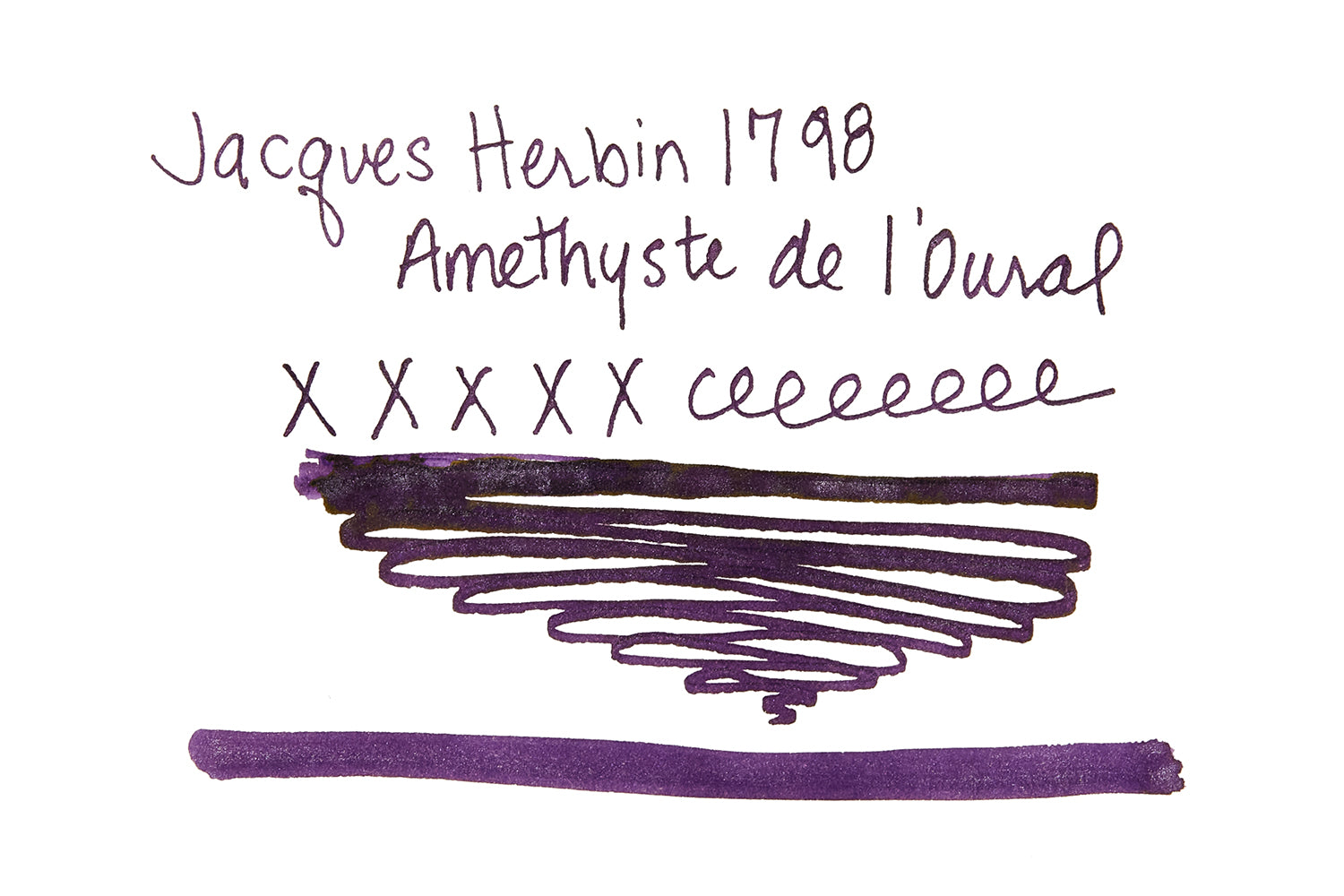 Jacques Herbin 1798 Amethyste de l'Oural - 50ml Bottled Ink