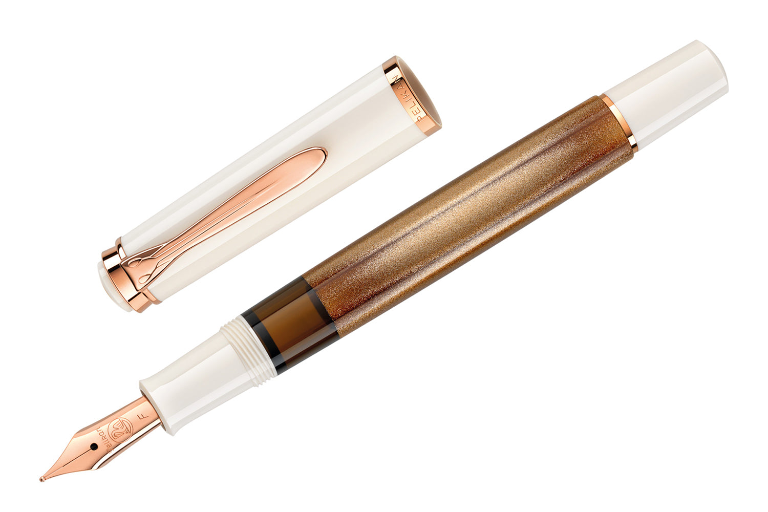 Pelikan M200 Fountain Pen - Copper Rose Gold (Special Edition)