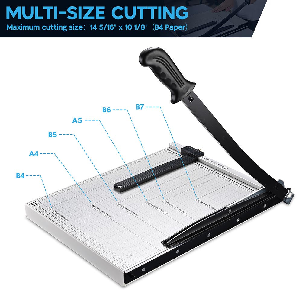 Yescom 15 Guillotine Paper Cutter Trimmer B4