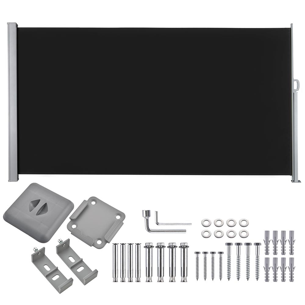 Yescom 5'x10' Retractable Side Awning Patio Sunshade Privacy Divider