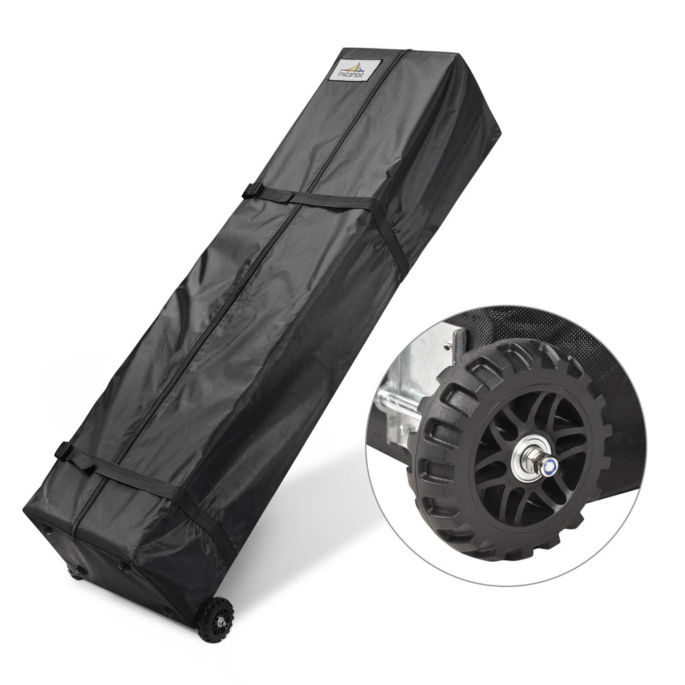 InstaHibit Canopy Storage Bag w/ Wheels 15x11x64 for 10x15