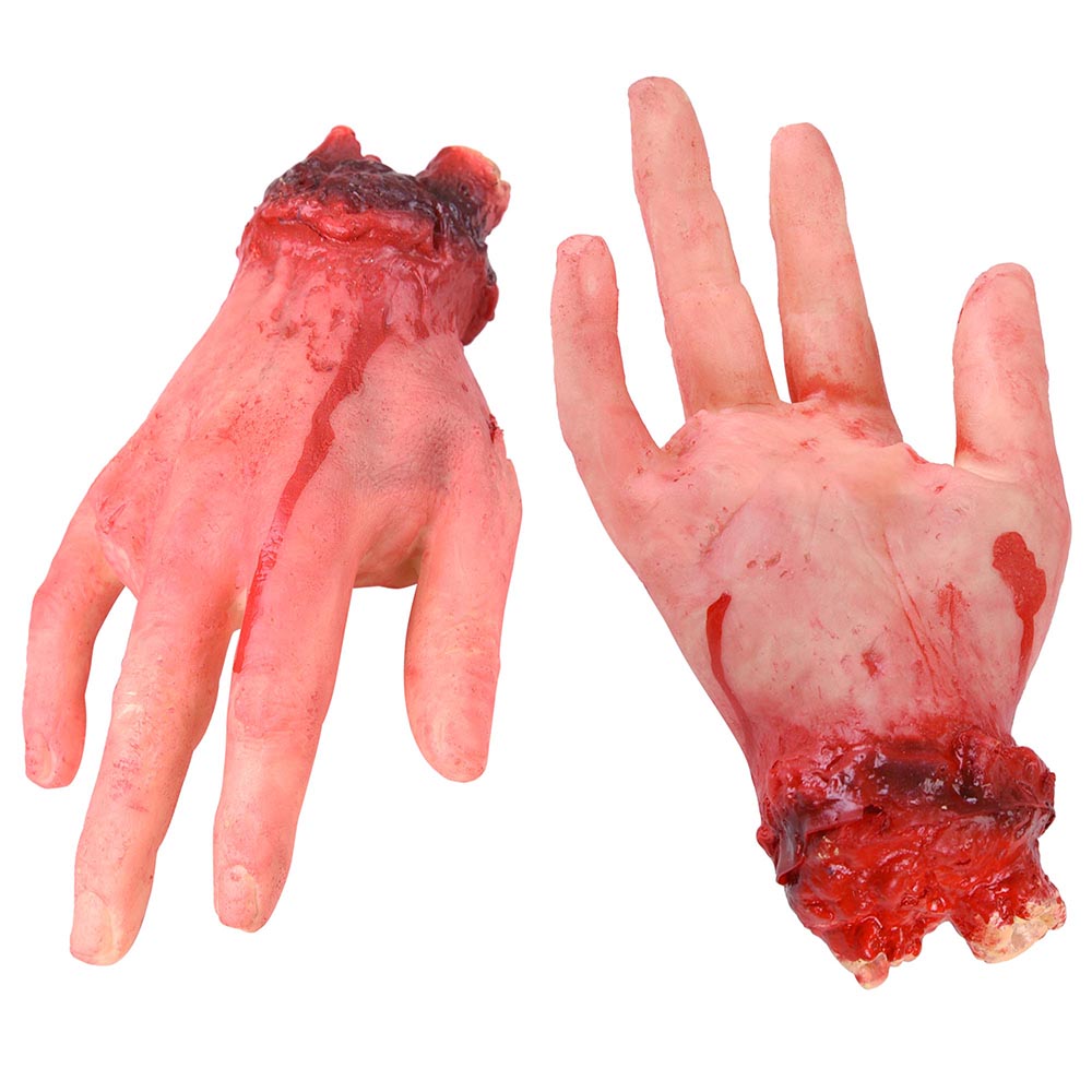 Yescom 5X Bloody Hands Foot Leg Body Parts Set for Halloween Party