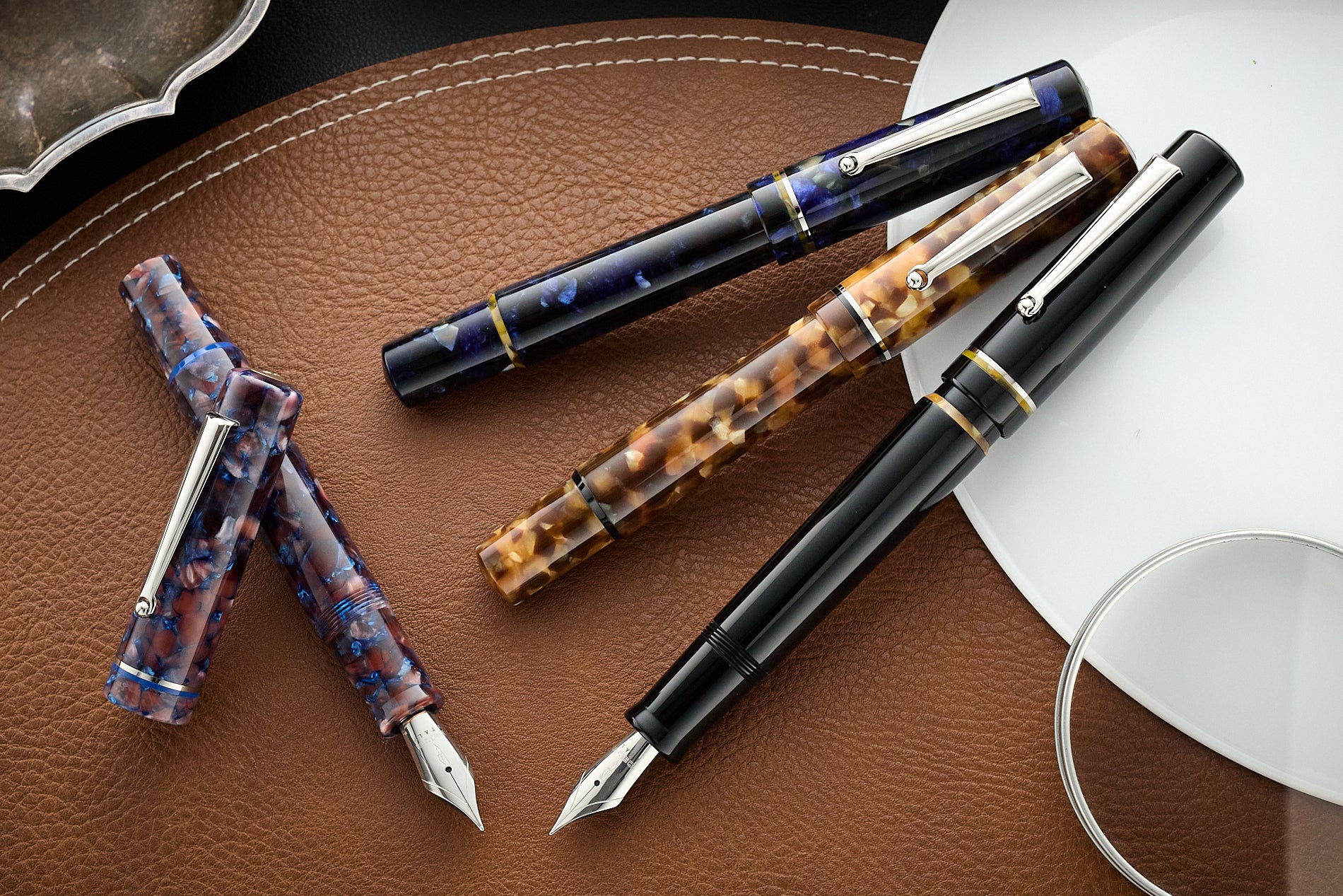 Delta Spaccanapoli Fountain Pen - D'Angio' Black