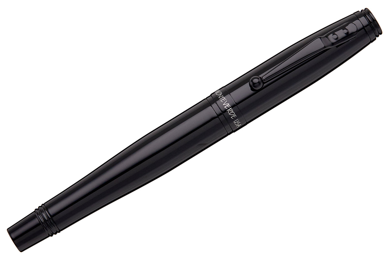 Monteverde Invincia Color Fusion Fountain Pen - Stealth Black