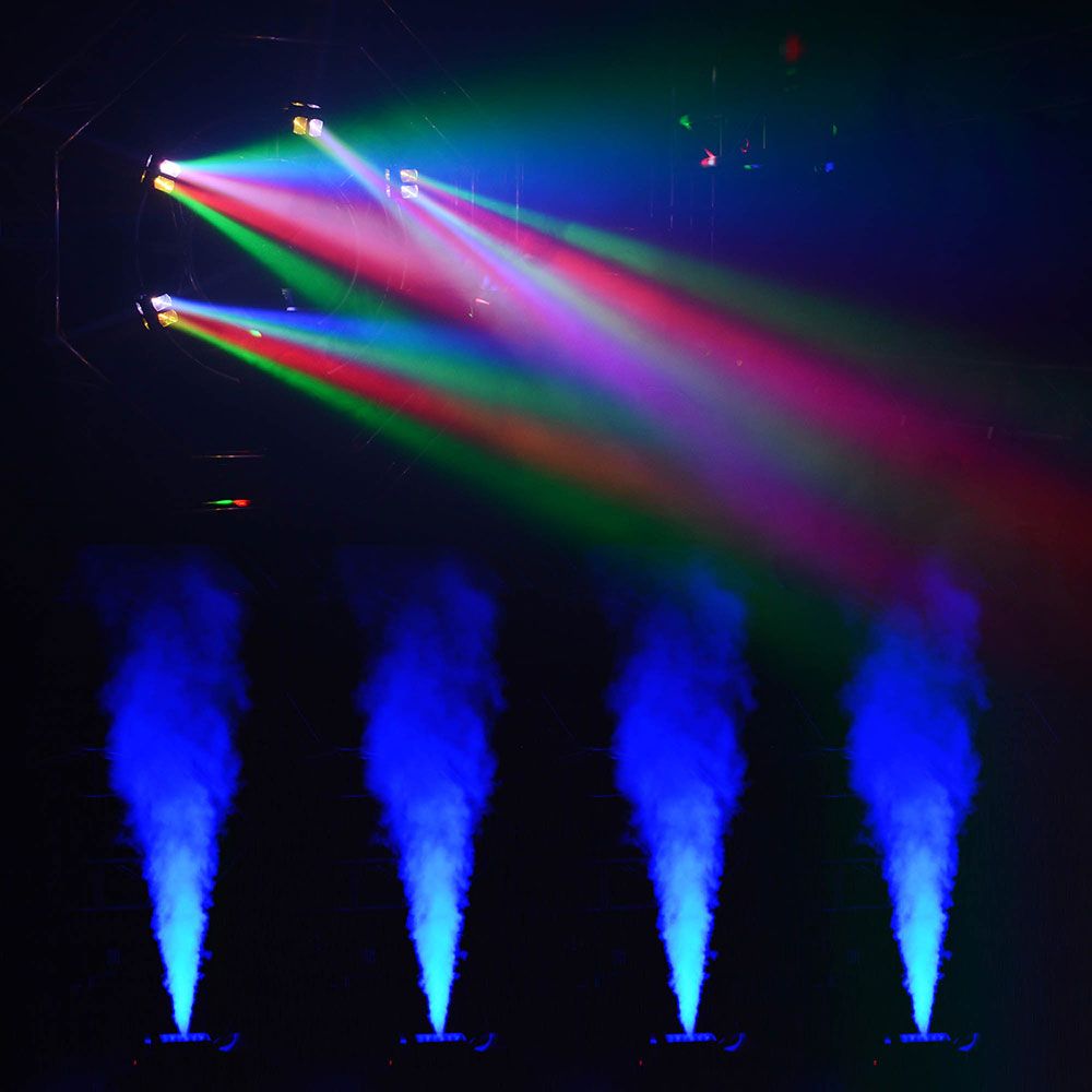 Yescom Fog Smoke Machine w/ Remote Light DMX 20000 CFM 1500w