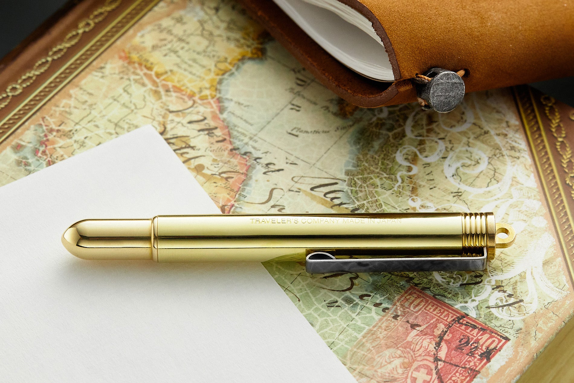 Traveler's Company Fountain Pen - Brass