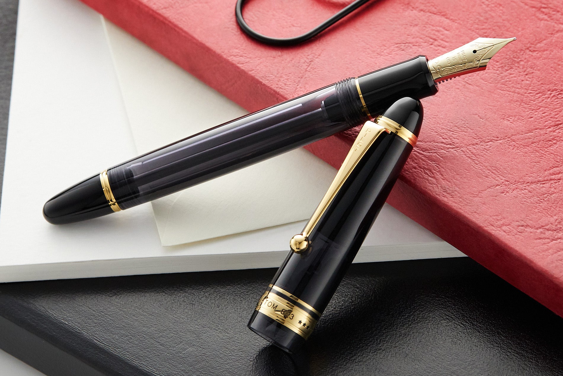 Pilot Custom 823 Fountain Pen - Smoke