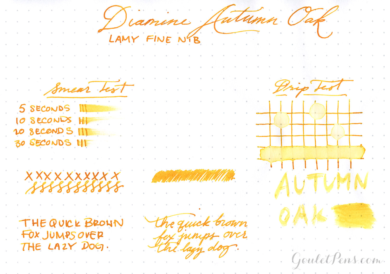 Diamine Autumn Oak - Ink Cartridges