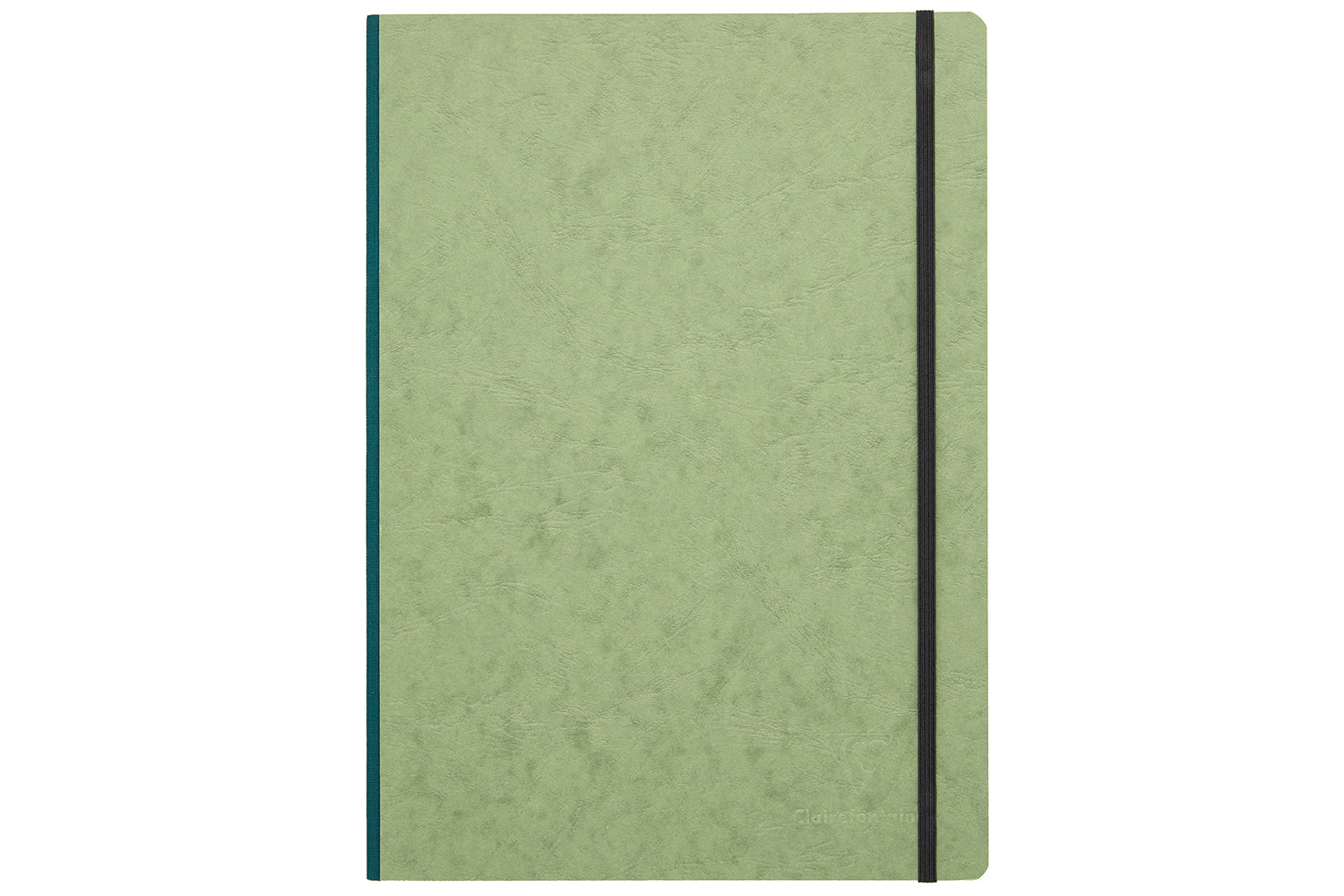 Clairefontaine Basic Clothbound A4 Notebook - Green, Lined