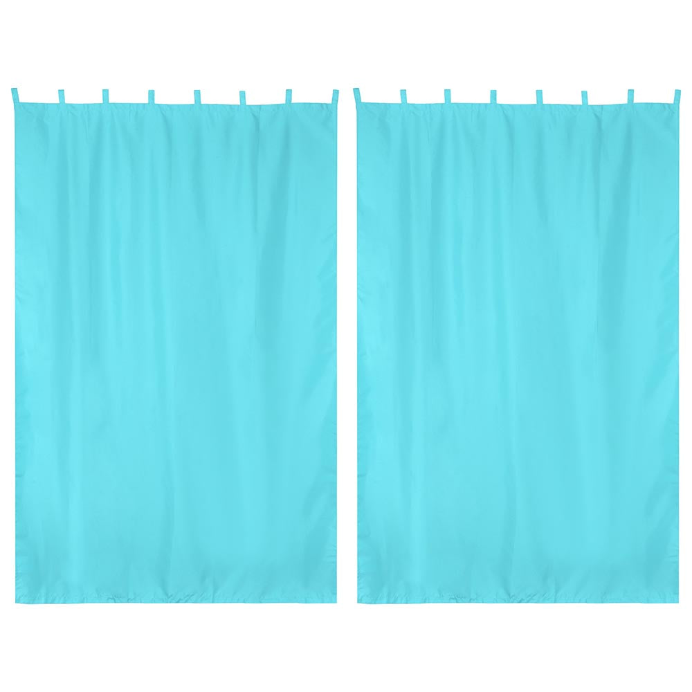 Yescom 2-Pcs Outdoor Tab Top Curtain Panel, 54Wx84L