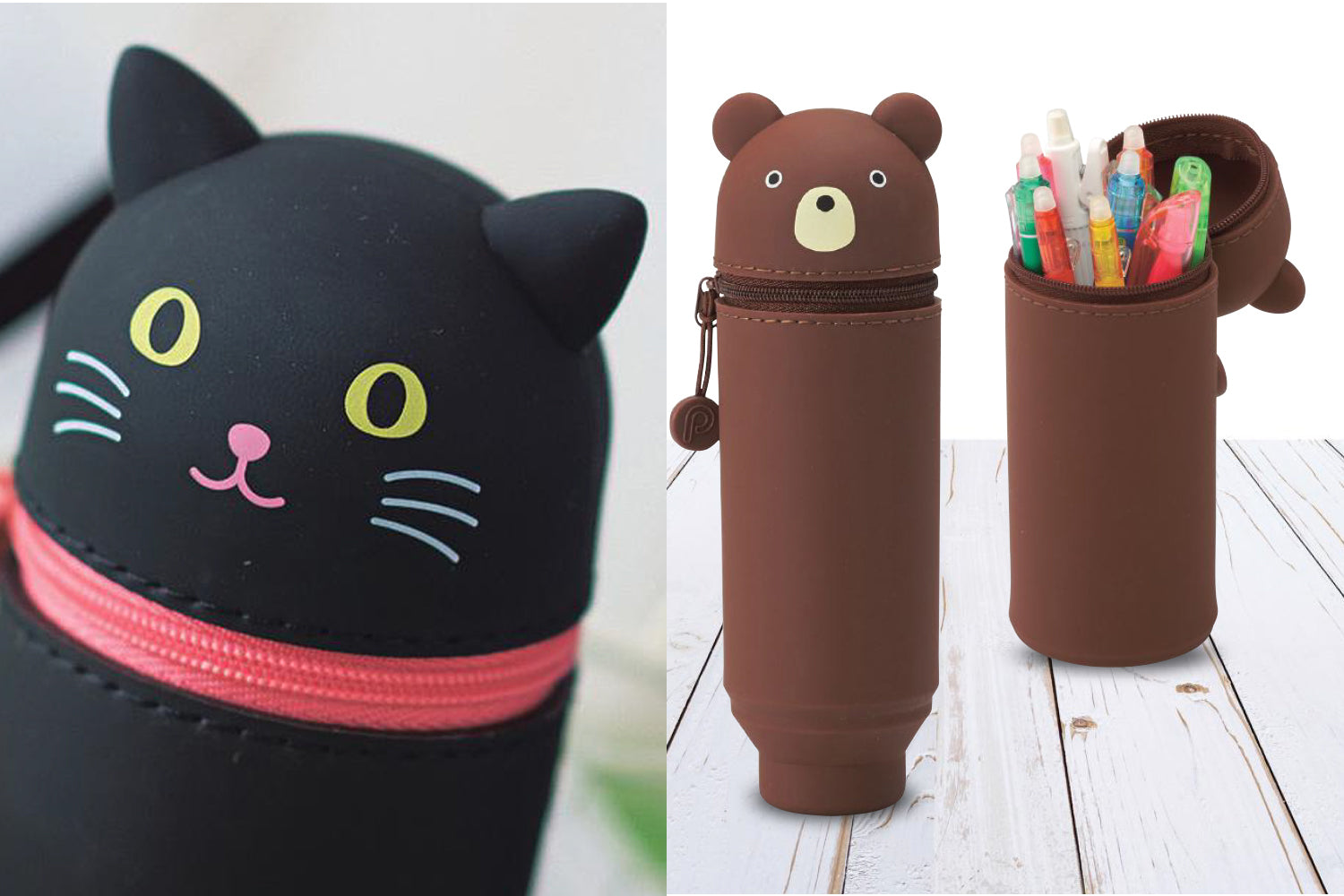 PuniLabo Stand Up Pen Case - Scottish Fold