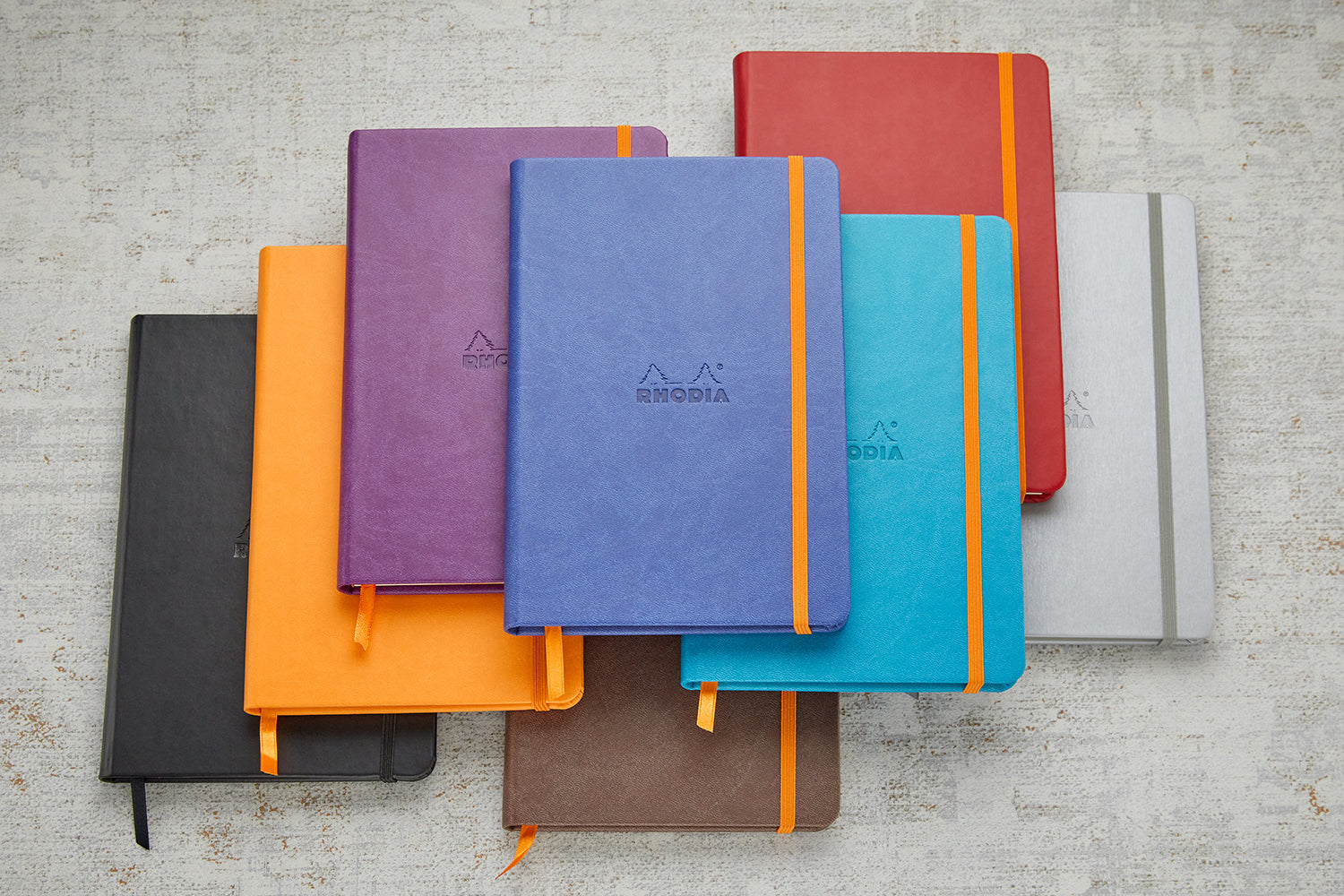 Rhodia Rhodiarama A5 Webnotebook - Sapphire, Lined