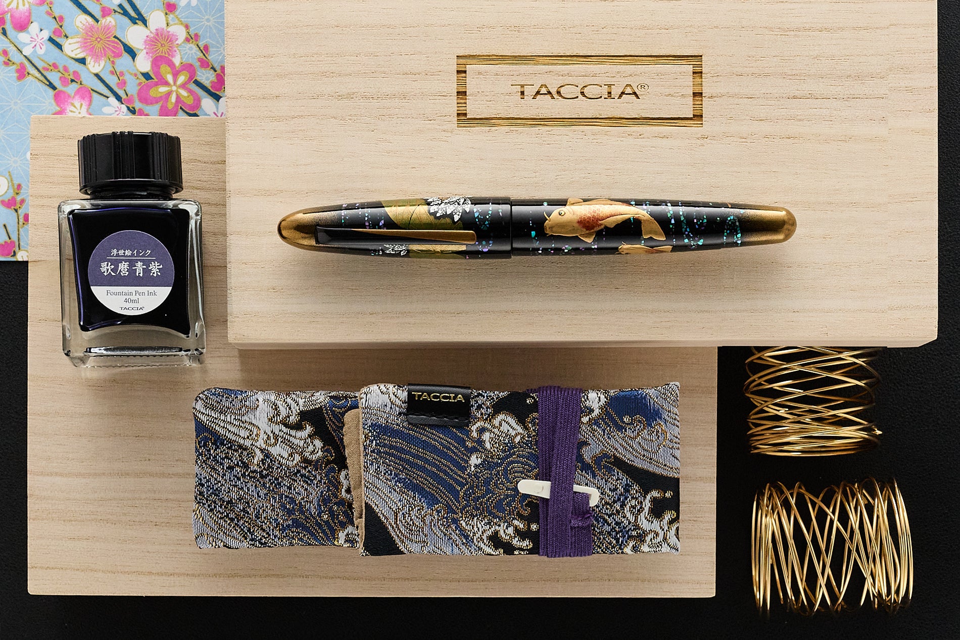 TACCIA Empress Fountain Pen - Koi Oasis (Limited Edition)