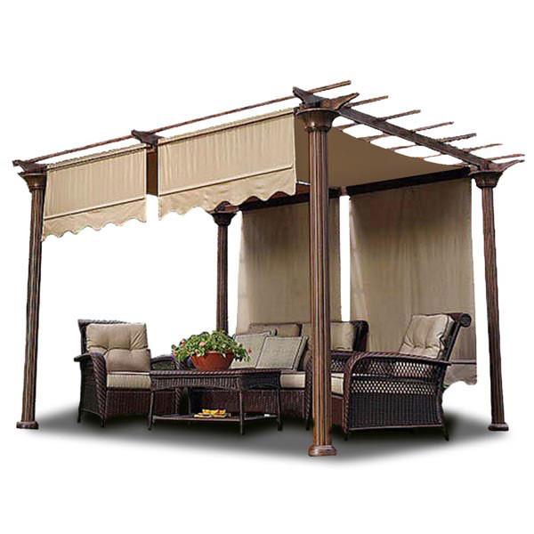 Yescom 2x 15'7 x 4'1 Replacement Pergola Shade Canopy