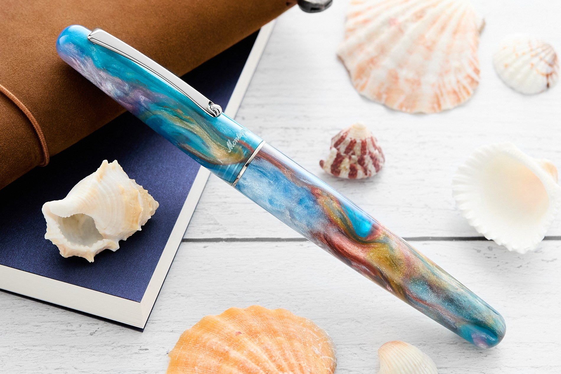 Montegrappa Elmo 01 Fountain Pen - Barrier Reef (Limited Edition)