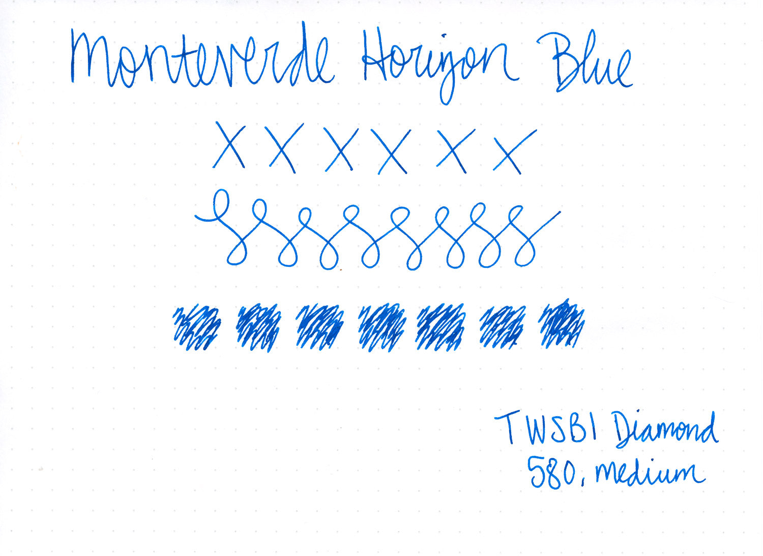 Monteverde Horizon Blue - 90ml Bottled Ink