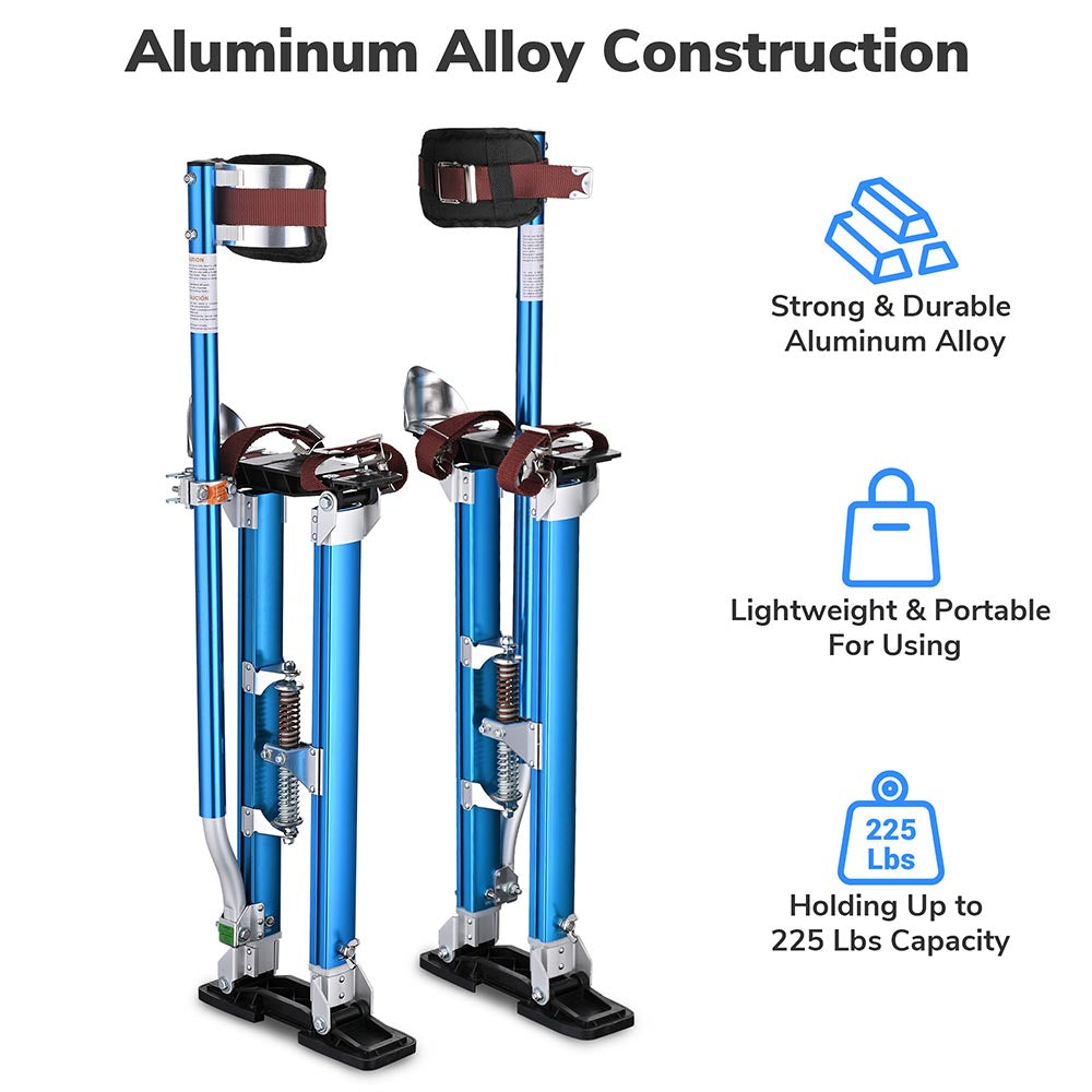 Yescom Drywall Stilts 24 - 40 Adjustable Aluminum