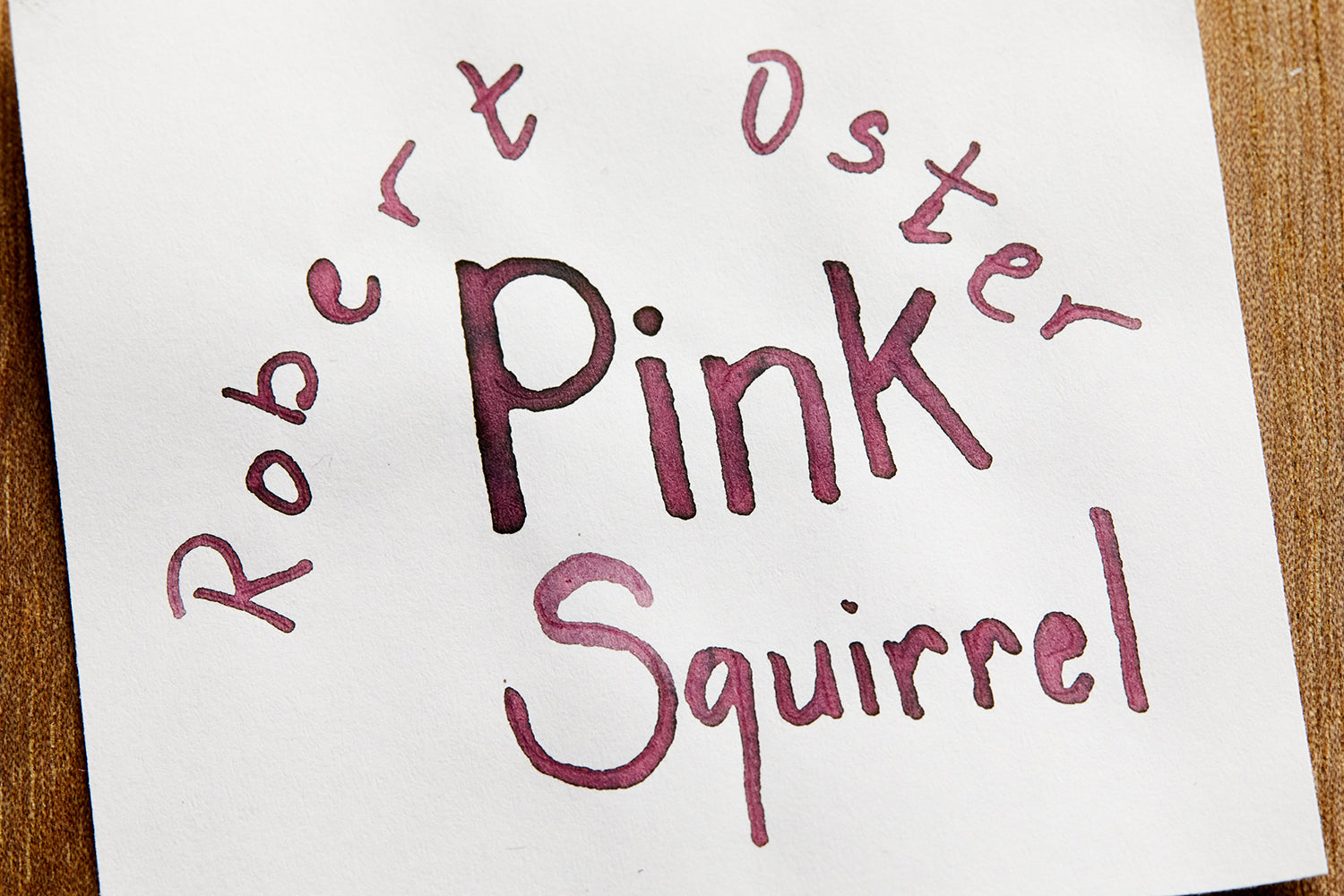 Robert Oster Pink Squirrel - Ink Sample