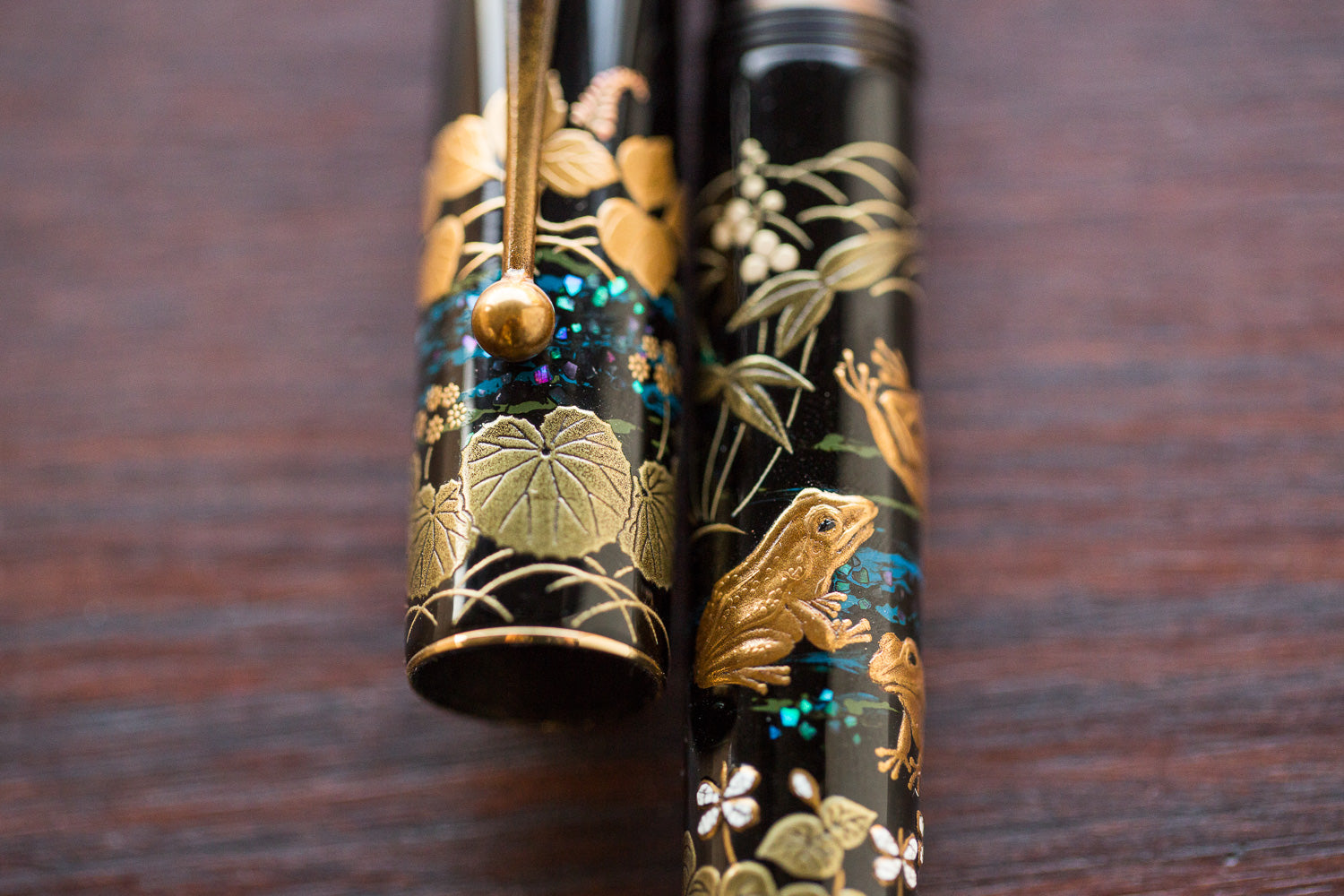 Namiki Yukari Royale Maki-e Fountain Pen - Frog